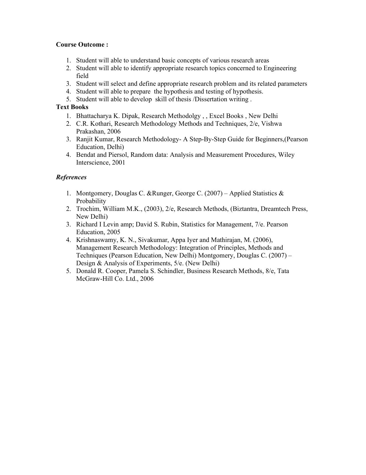 JECRC Jaipur M Tech - Computer Science and Engineering Syllabus - Page 11