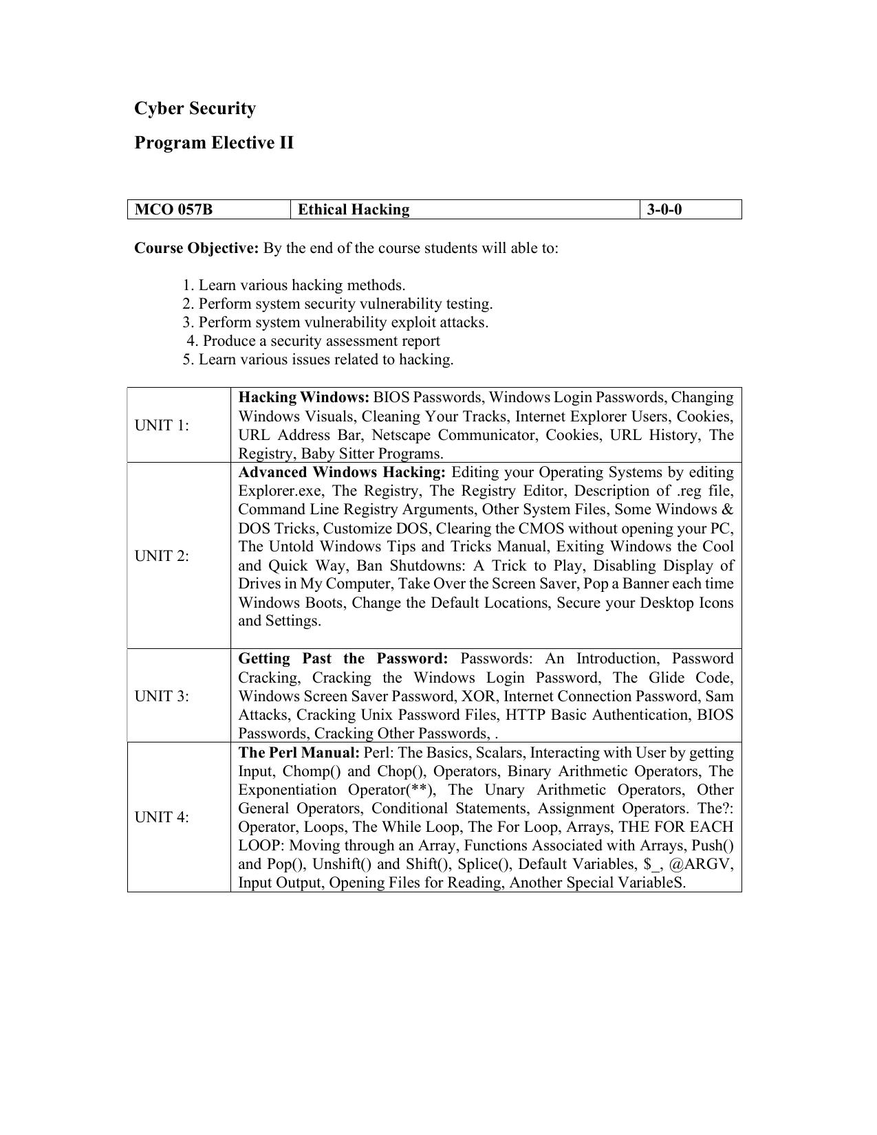 JECRC Jaipur M Tech - Computer Science and Engineering Syllabus - Page 37