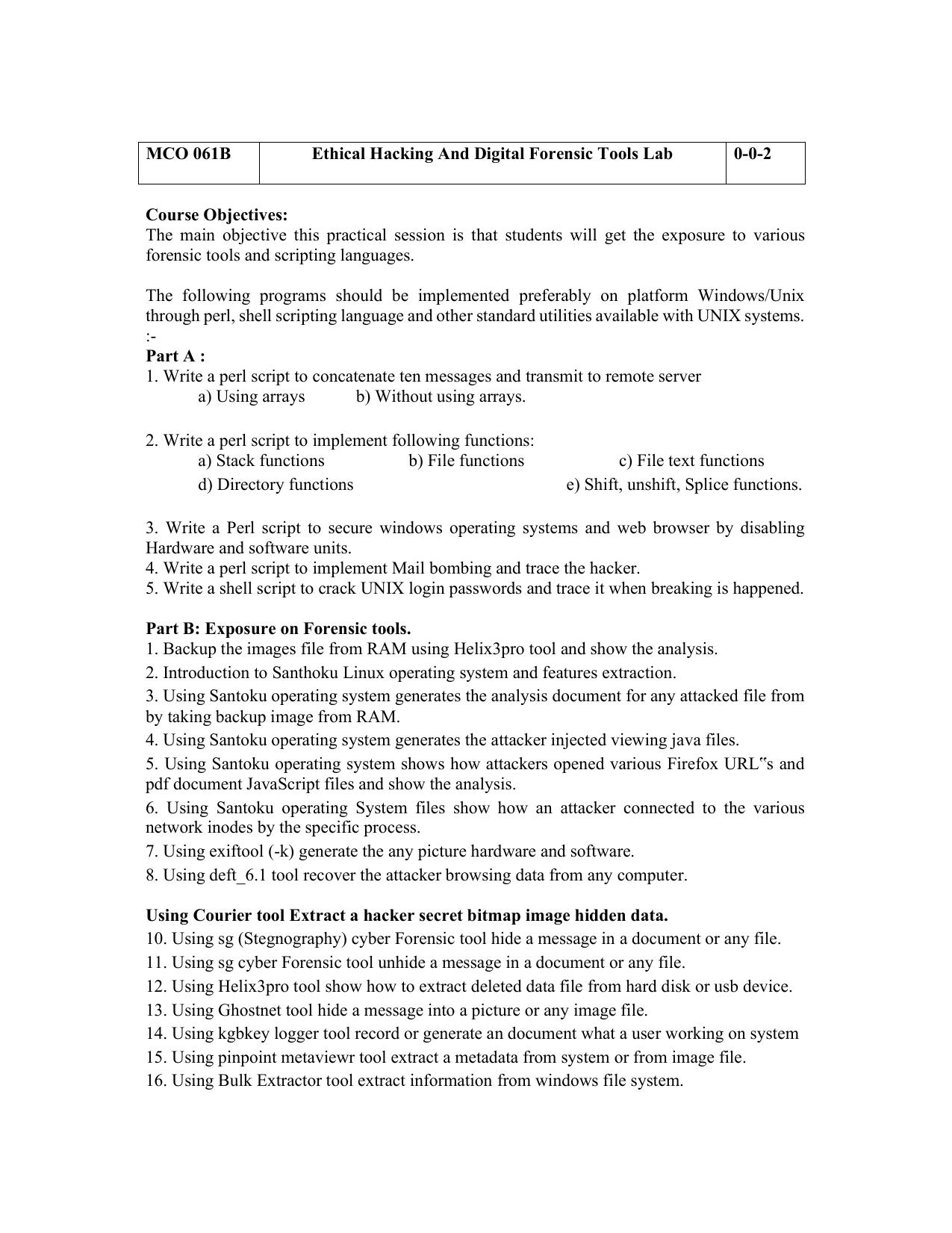 JECRC Jaipur M Tech - Computer Science and Engineering Syllabus - Page 45