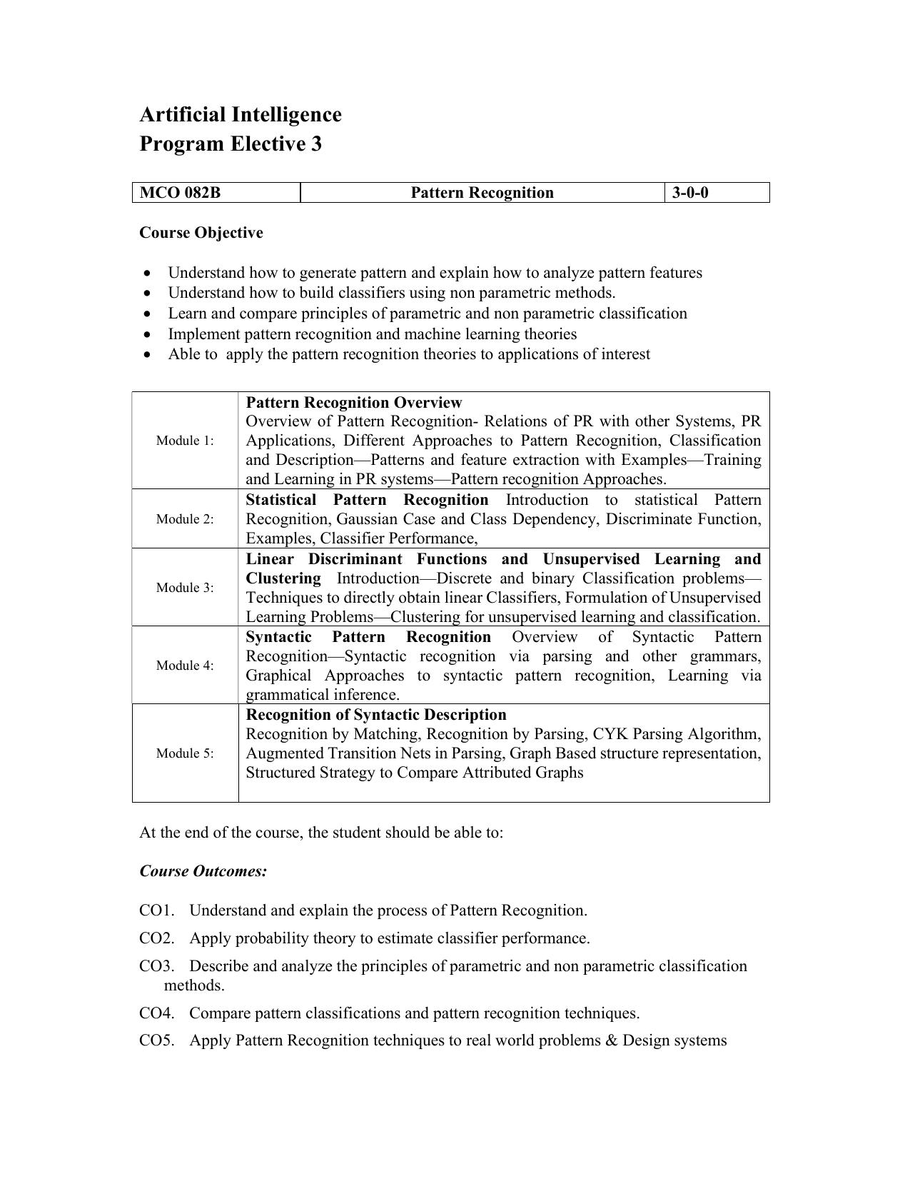 JECRC Jaipur M Tech - Computer Science and Engineering Syllabus - Page 55