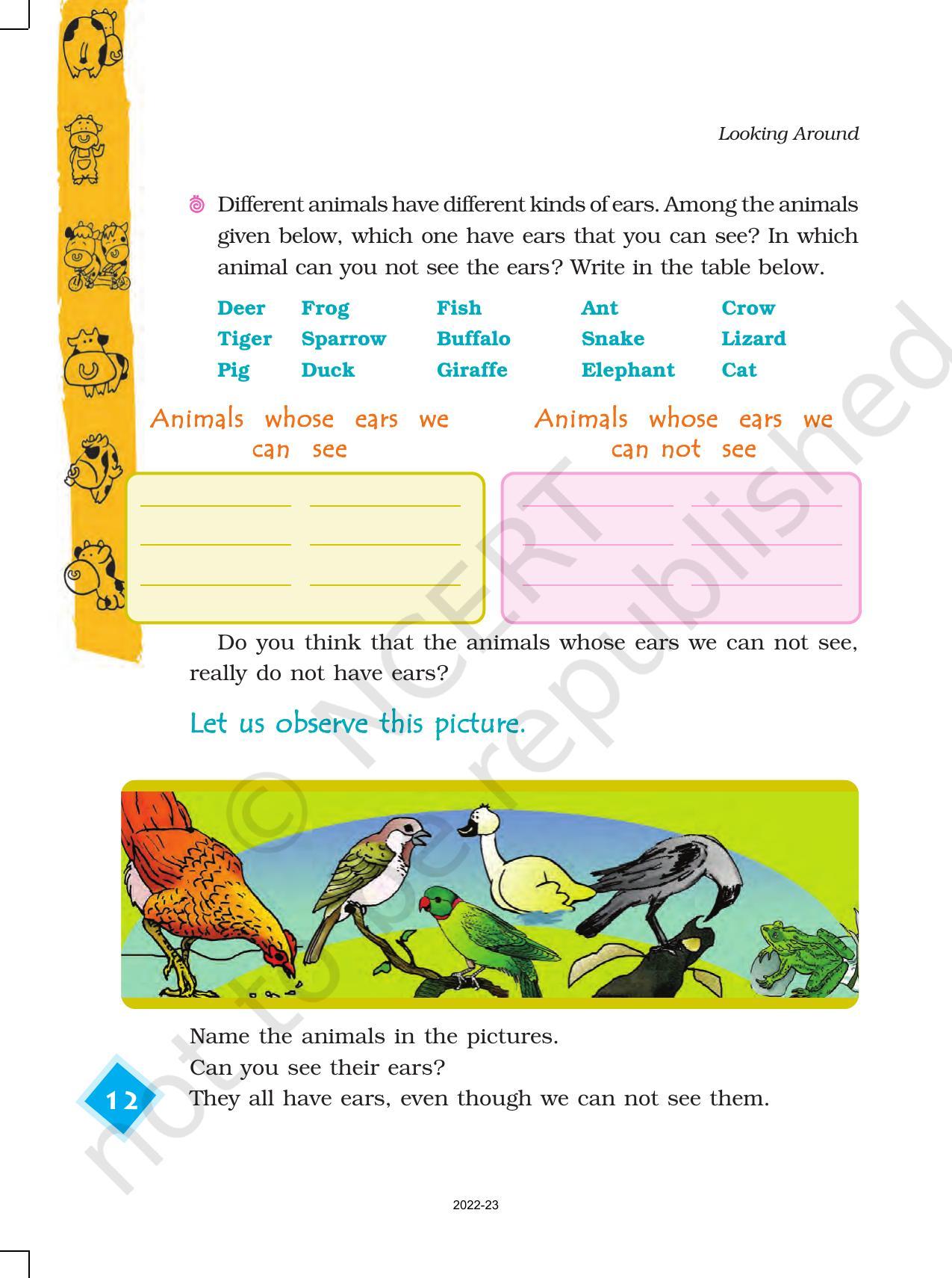 NCERT Book for Class 4 EVS Chapter 2 Ear to Ear - Page 2