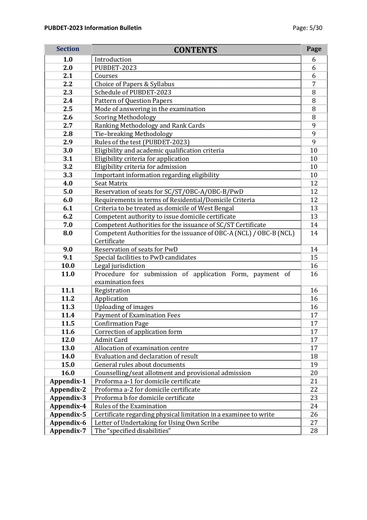 PU BDET Exam - Page 5