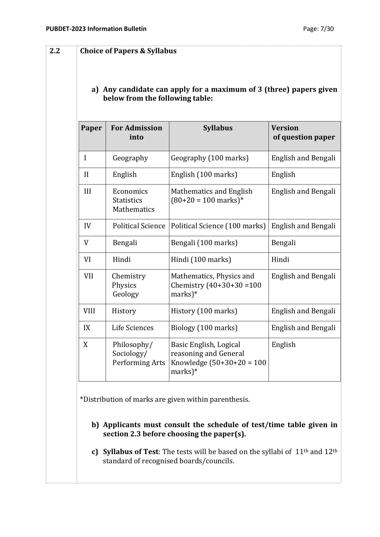 PU BDET Exam - Page 7