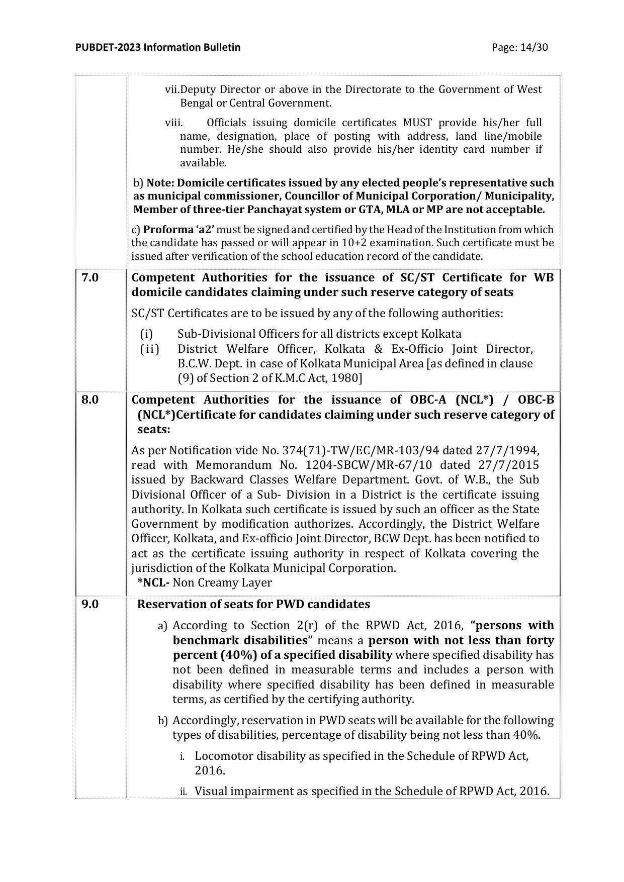 PU BDET Exam - Page 14