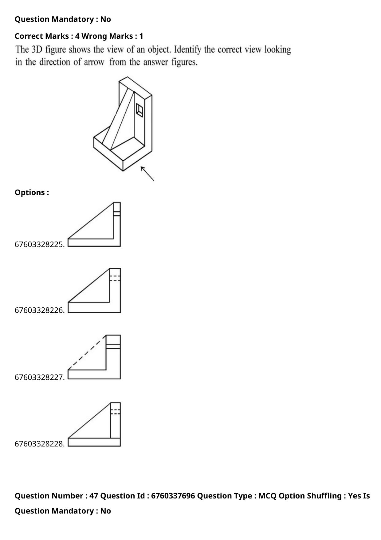 JEE Mains 2021: B.Arch English (Shift 2) 09-09-2021 Question Paper - Page 76