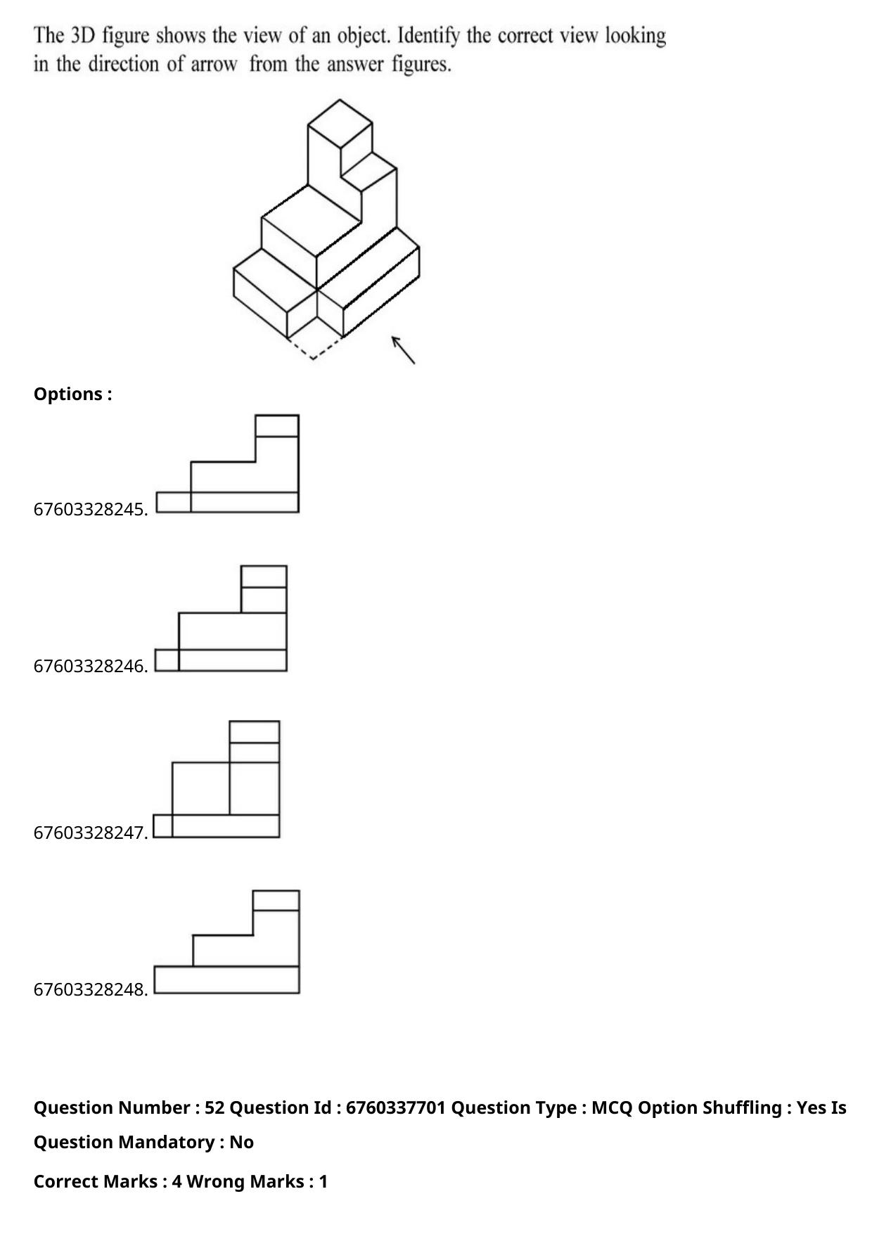 JEE Mains 2021: B.Arch English (Shift 2) 09-09-2021 Question Paper - Page 92