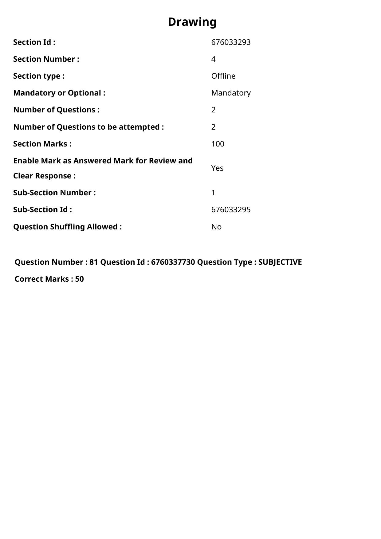 JEE Mains 2021: B.Arch English (Shift 2) 09-09-2021 Question Paper - Page 160