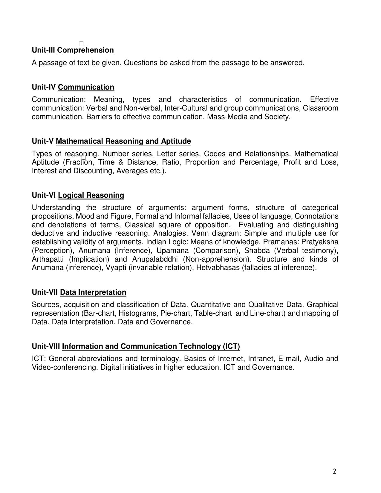 AP RCET Research Methodology Syllabus - Page 2