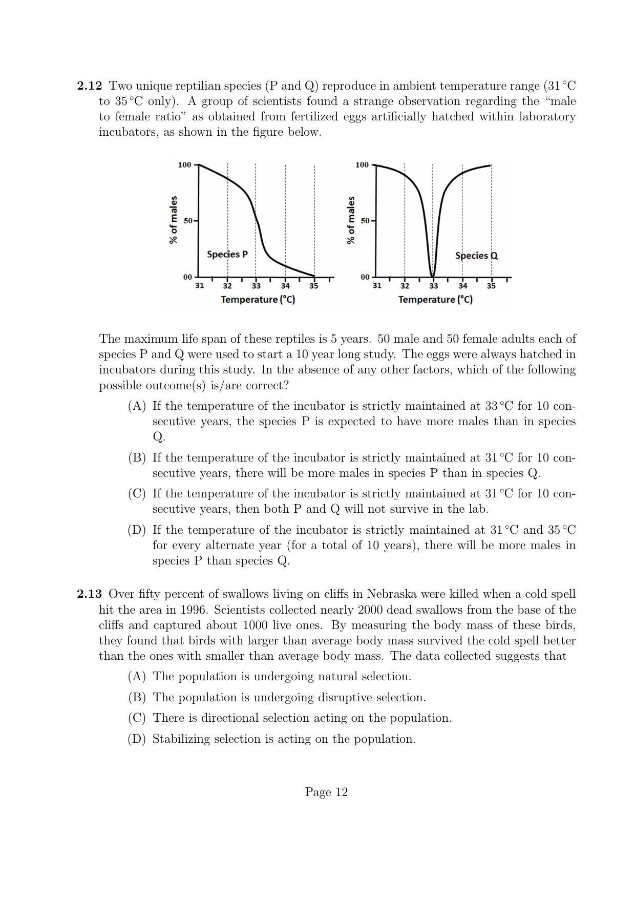 LPU NEST Question Paper 2016 SET A - Page 11