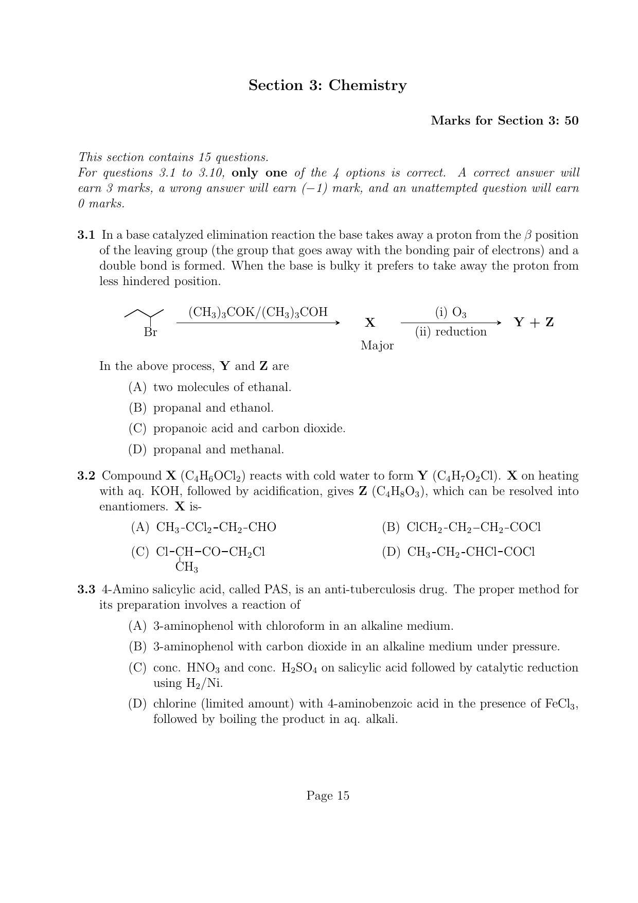 LPU NEST Question Paper 2016 SET A - Page 14