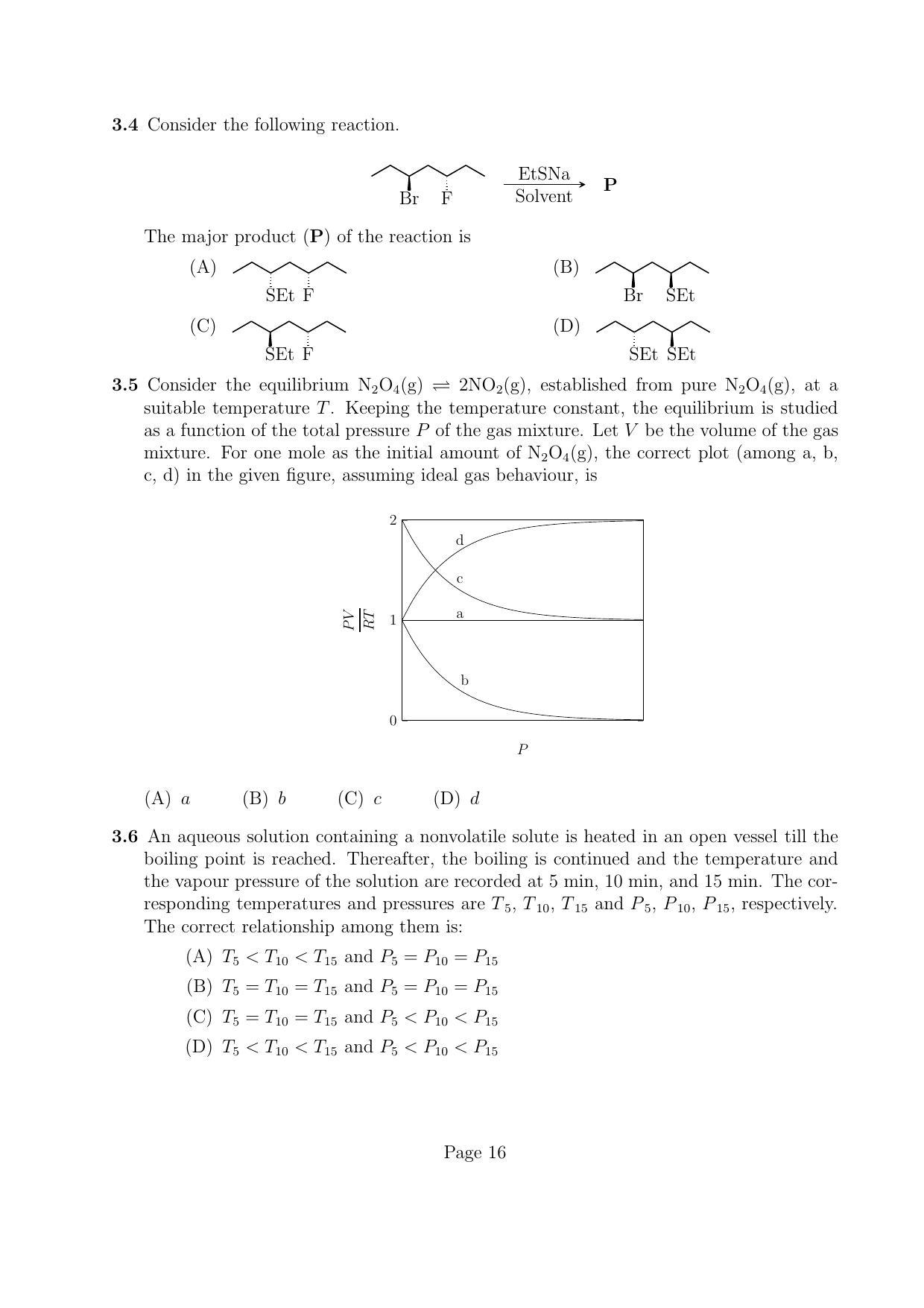 LPU NEST Question Paper 2016 SET A - Page 15