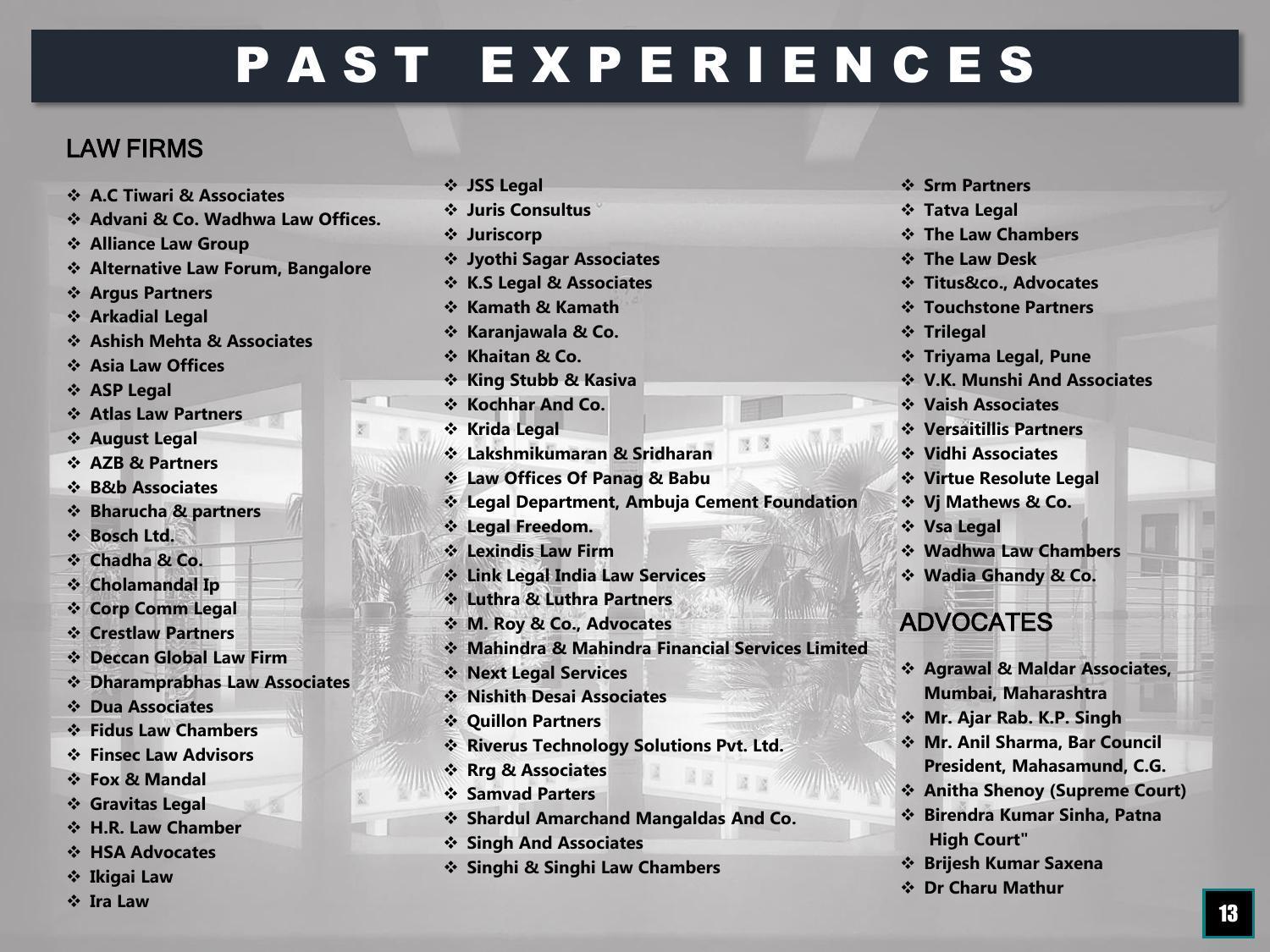Hidayatullah National Law University - Recruitment Brochure 2022 - Page 15