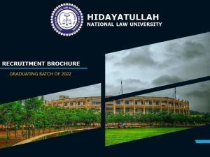 Hidayatullah National Law University - Recruitment Brochure 2022
