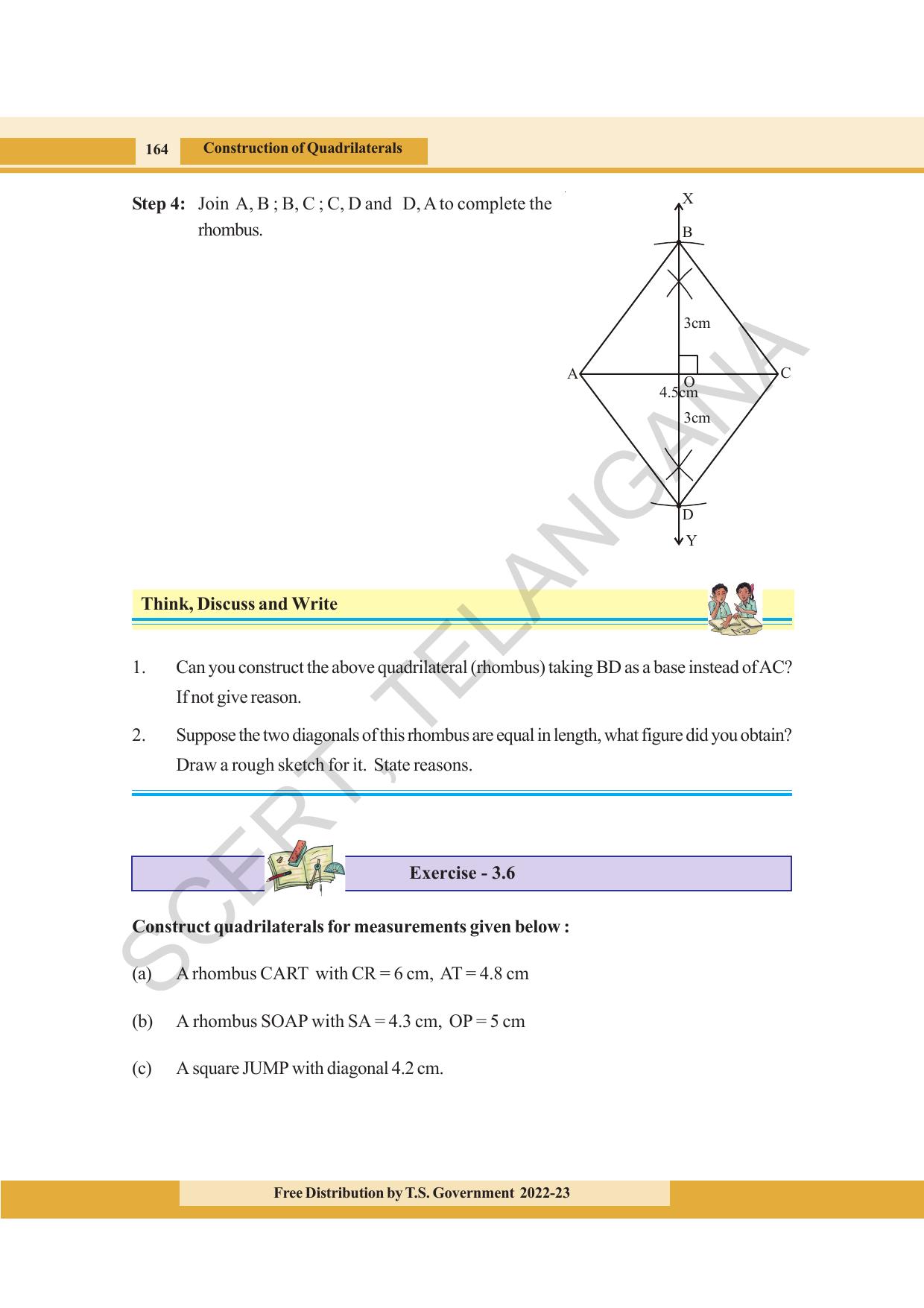 TS SCERT Class 8 Maths Path 1 (Telugu Medium) Text Book - Page 115