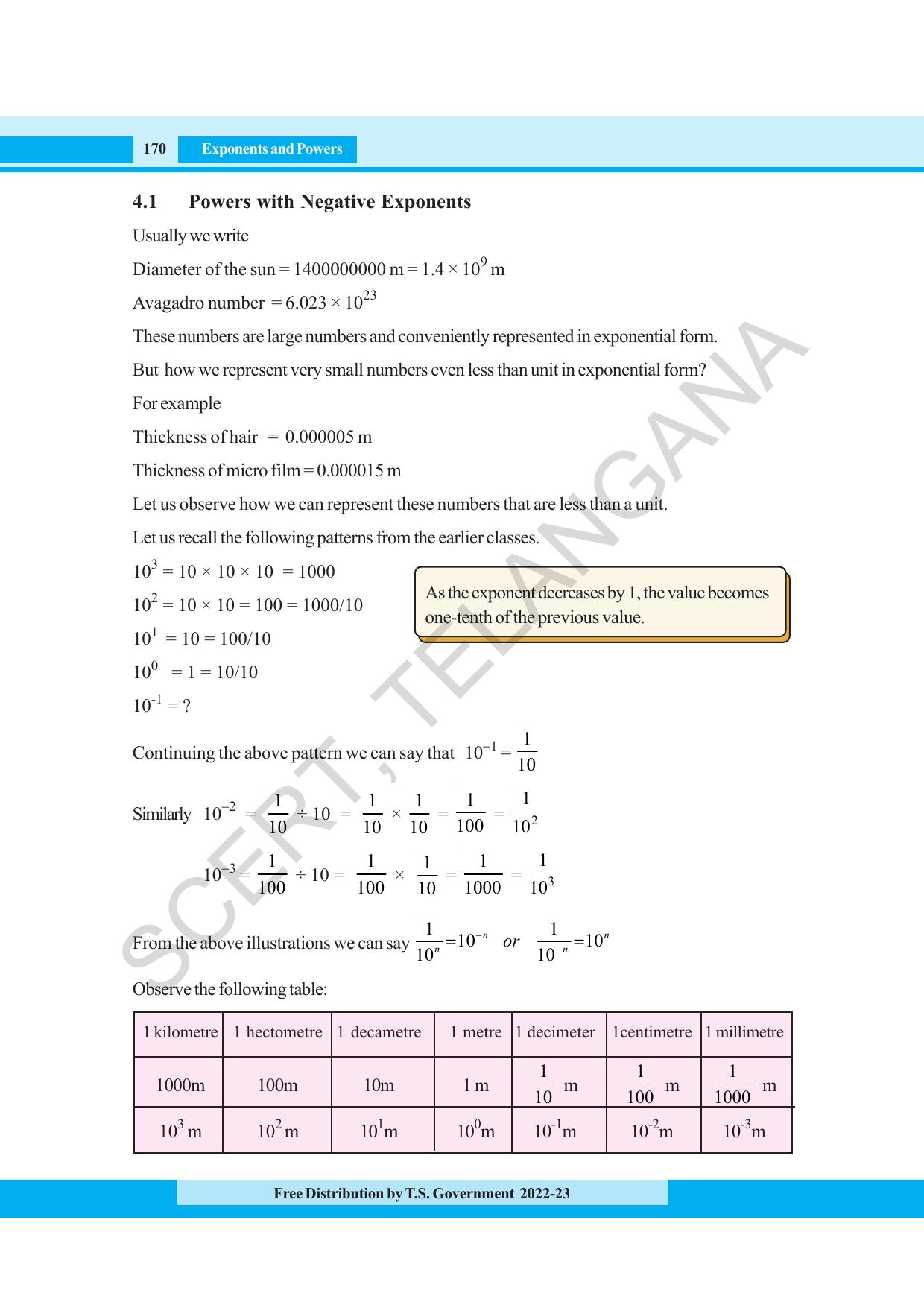 TS SCERT Class 8 Maths Path 1 (Telugu Medium) Text Book - Page 121