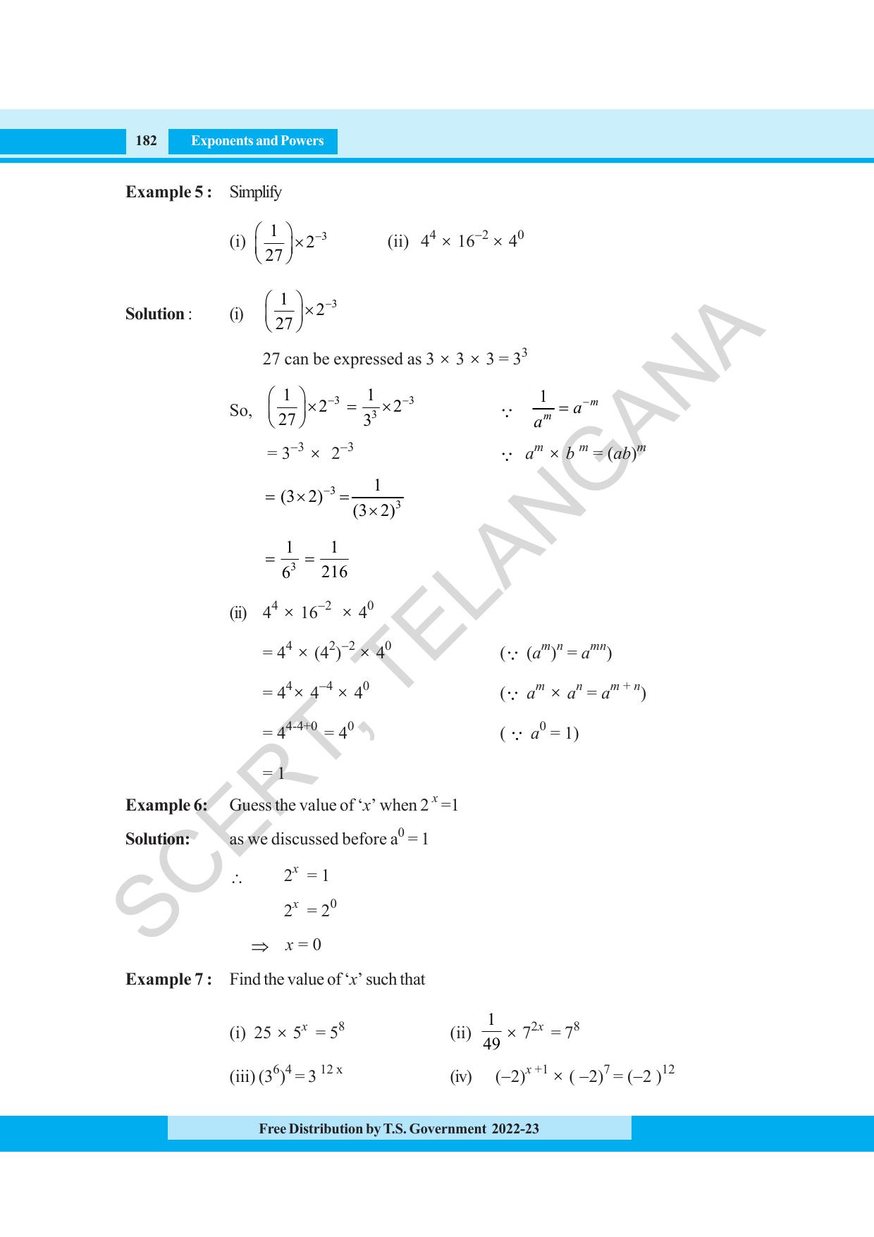 TS SCERT Class 8 Maths Path 1 (Telugu Medium) Text Book - Page 133