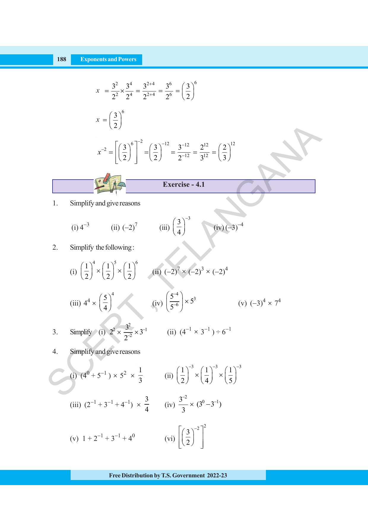 TS SCERT Class 8 Maths Path 1 (Telugu Medium) Text Book - Page 139