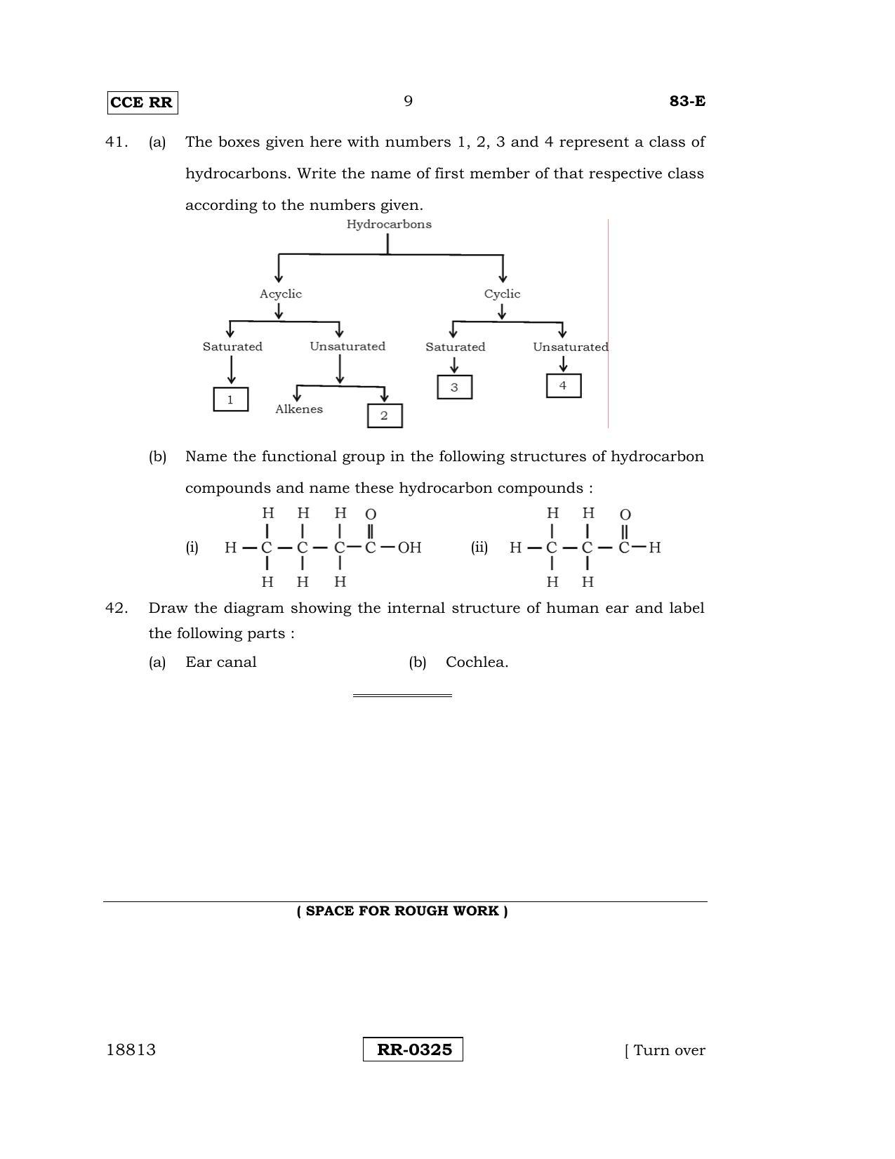 Karnataka SSLC Science (ENGLISH Medium) - 83-E-CCE-RR_S1 (Supplementary) June 2016 Question Paper - Page 9