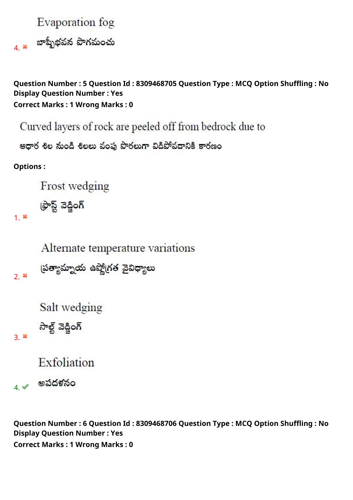 APPGCET 2024 Geography Paper with Answer Key - Page 5