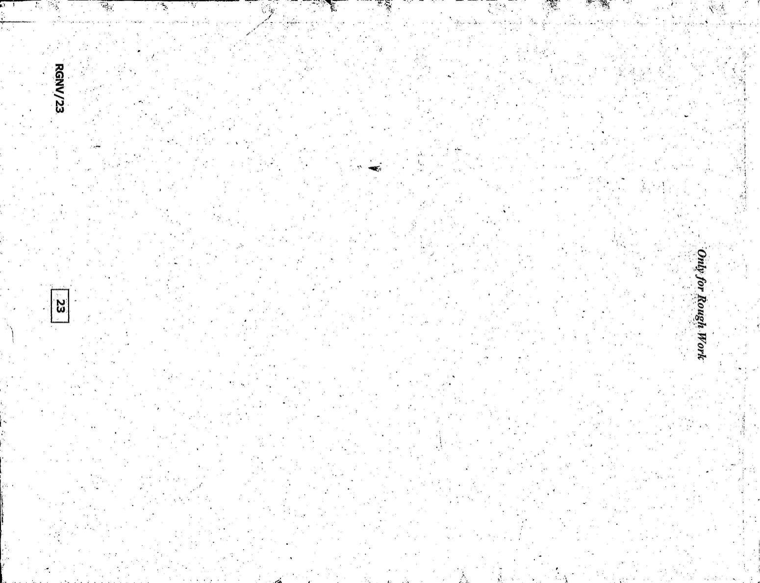 RGNV Entrance Exam 2023 Question Paper - Page 23