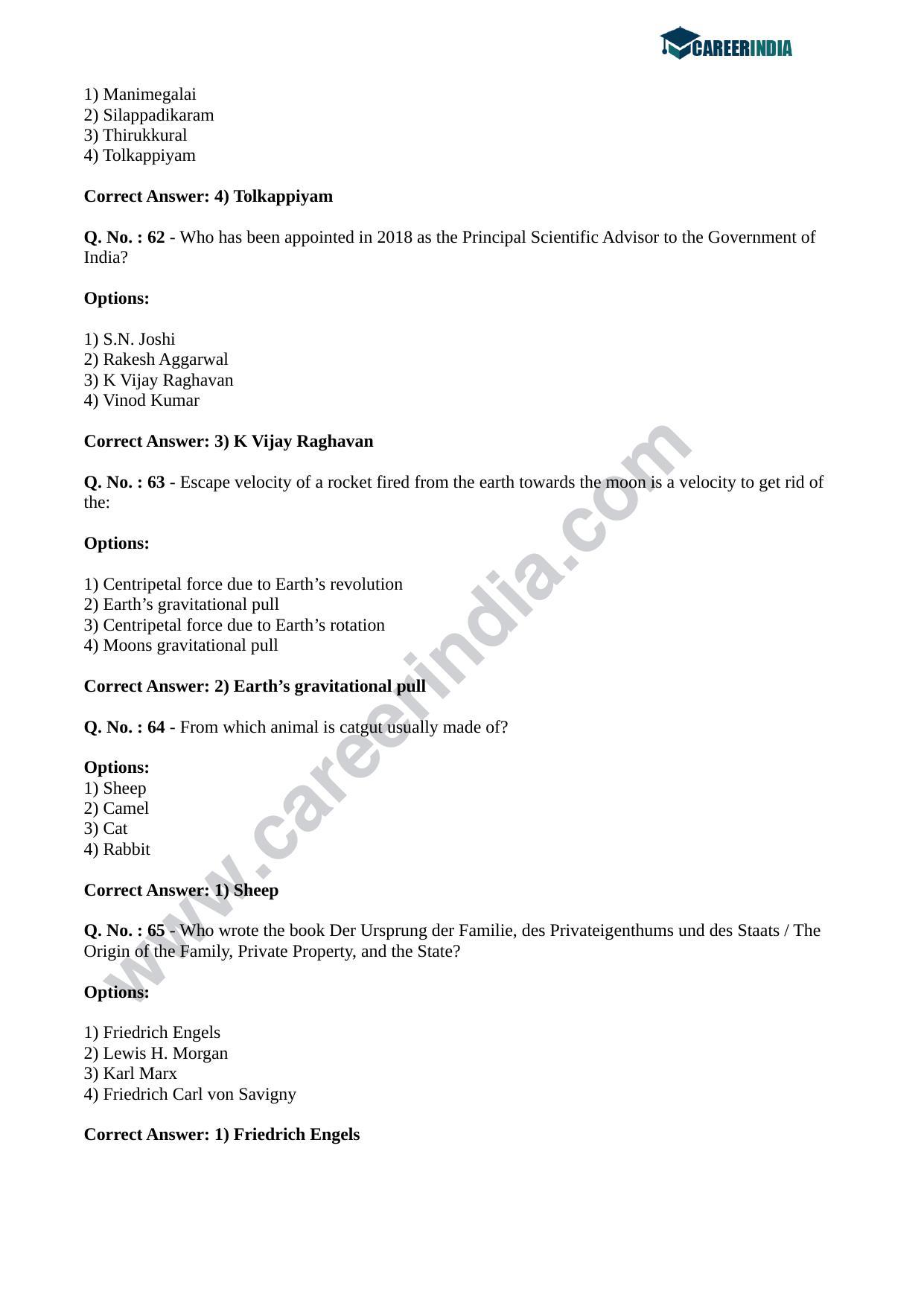 CLAT 2018 UG Question Paper - Page 30