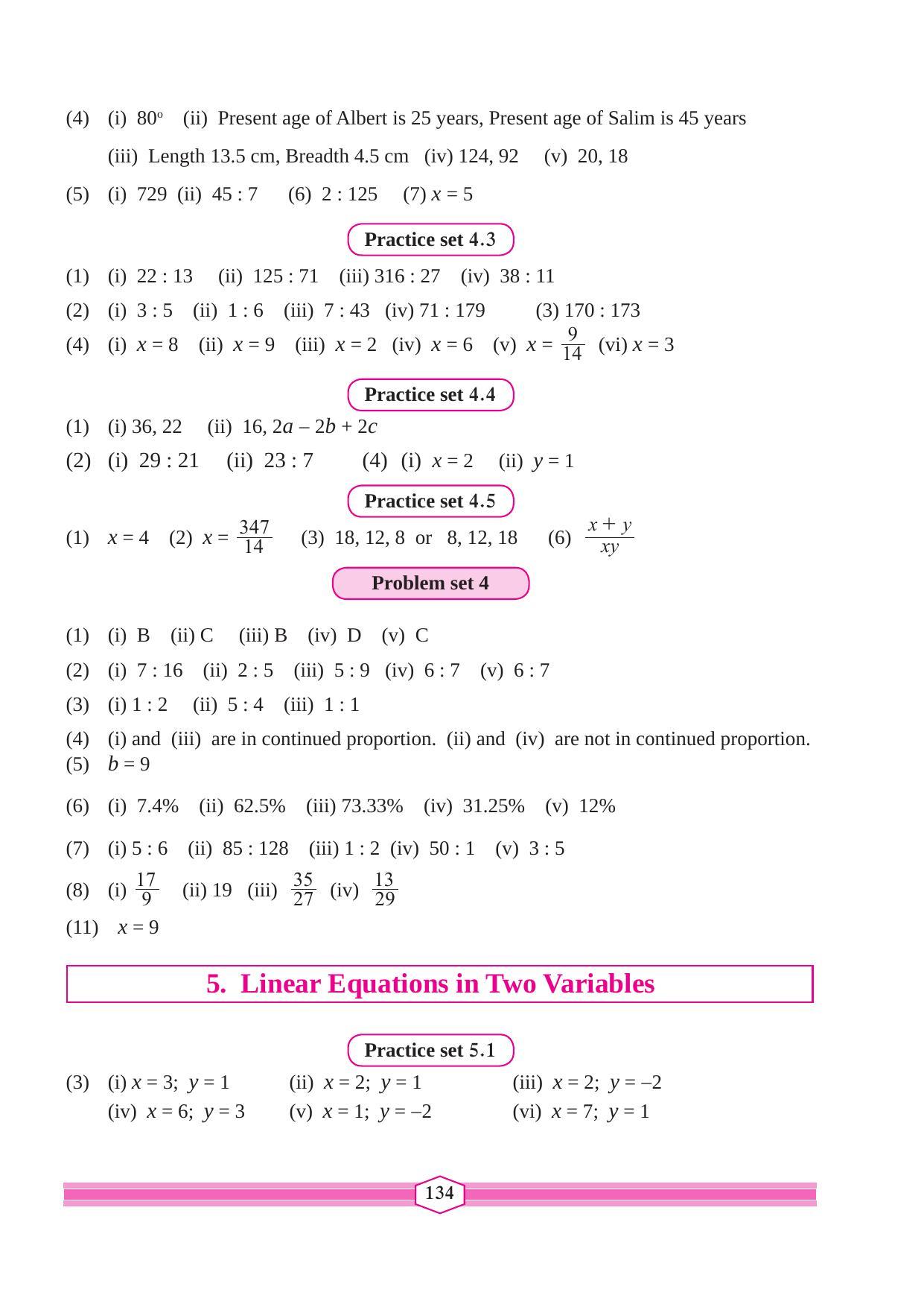 Maharashtra Board Class 9 Maths (Part 1) Textbook - Page 144