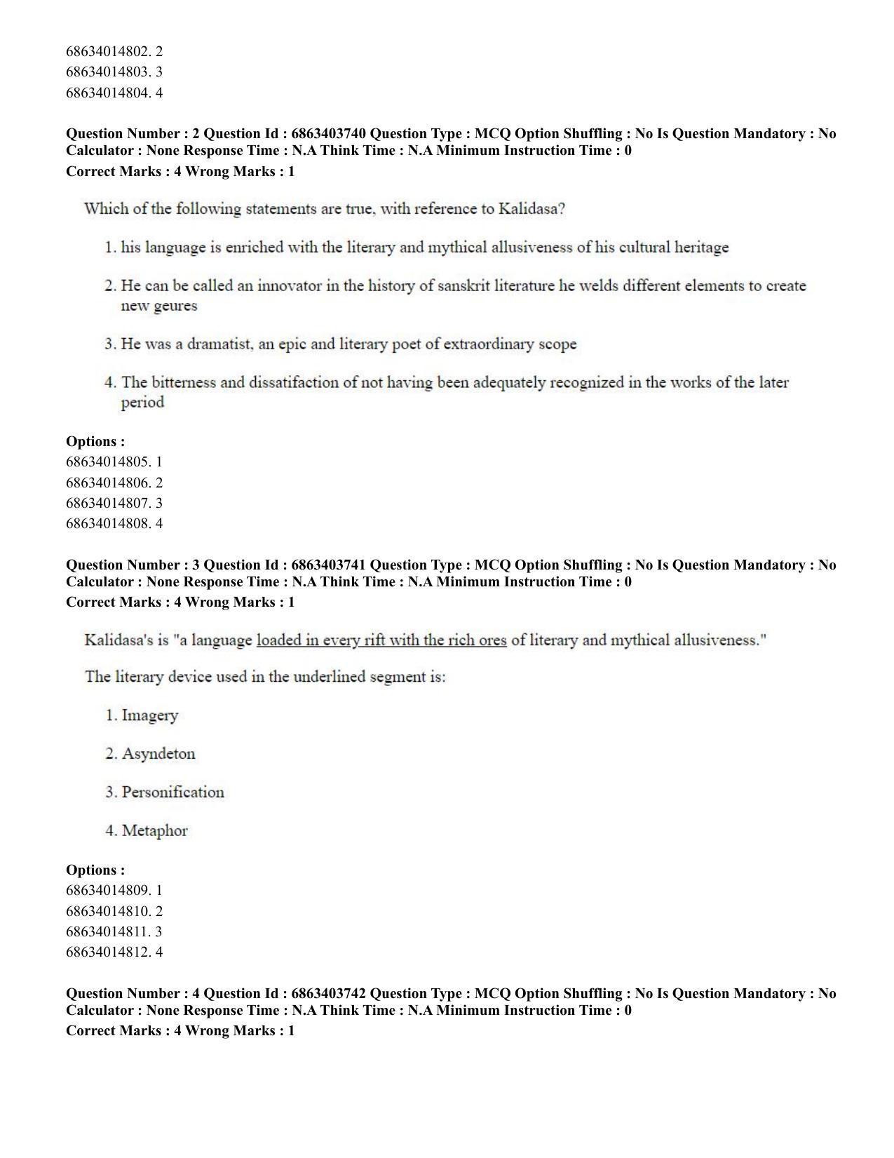 CUET PG 2023: COQP19 – Public Health (Eng.) - Shift 2 (5-06-2023) Question Paper - Page 3