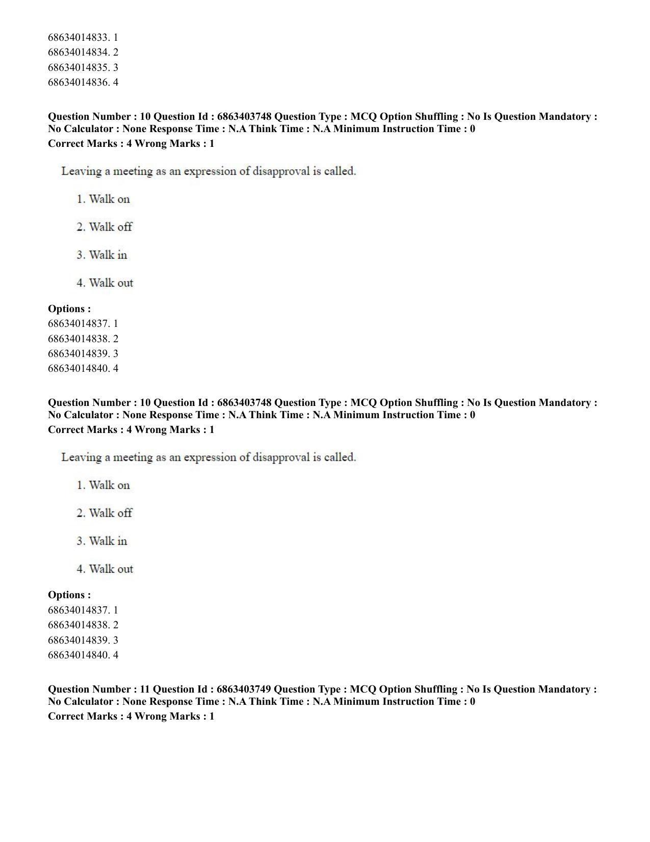 CUET PG 2023: COQP19 – Public Health (Eng.) - Shift 2 (5-06-2023) Question Paper - Page 13