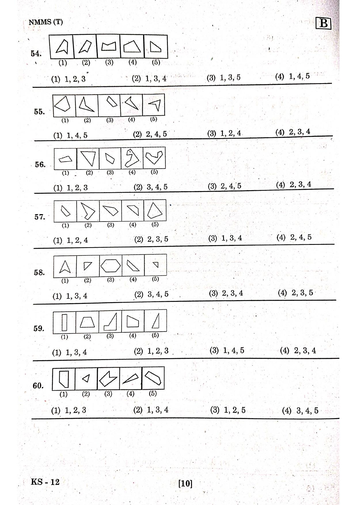 NMMS Feb 2021 - Booklet Code-B (Telugu Medium) - Page 9
