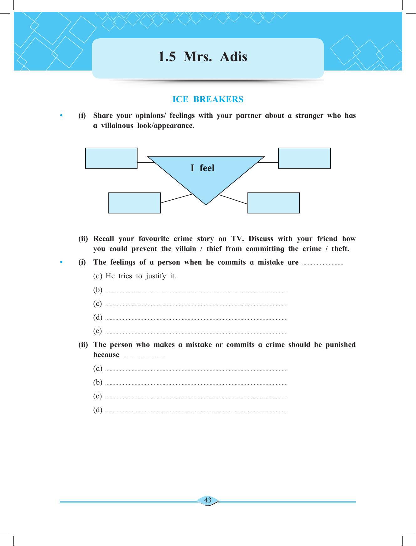 Maharashtra Board Class 11 English Textbook - Page 57