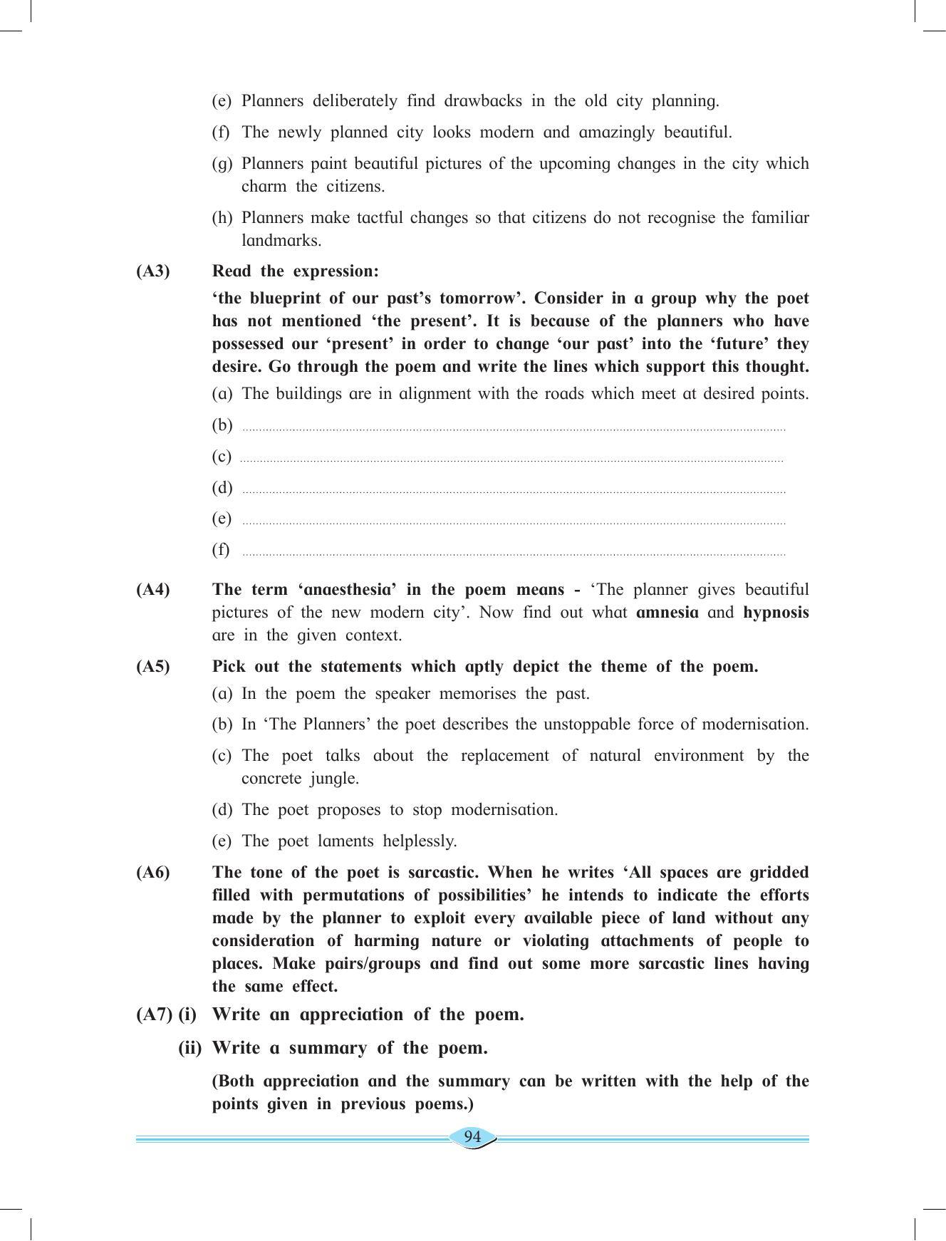 Maharashtra Board Class 11 English Textbook - Page 108