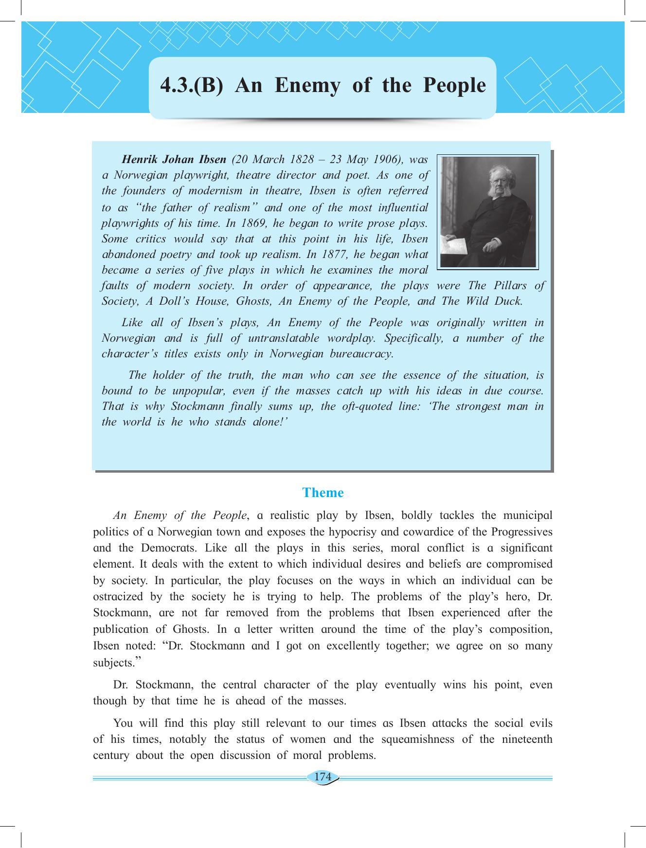 Maharashtra Board Class 11 English Textbook - Page 188