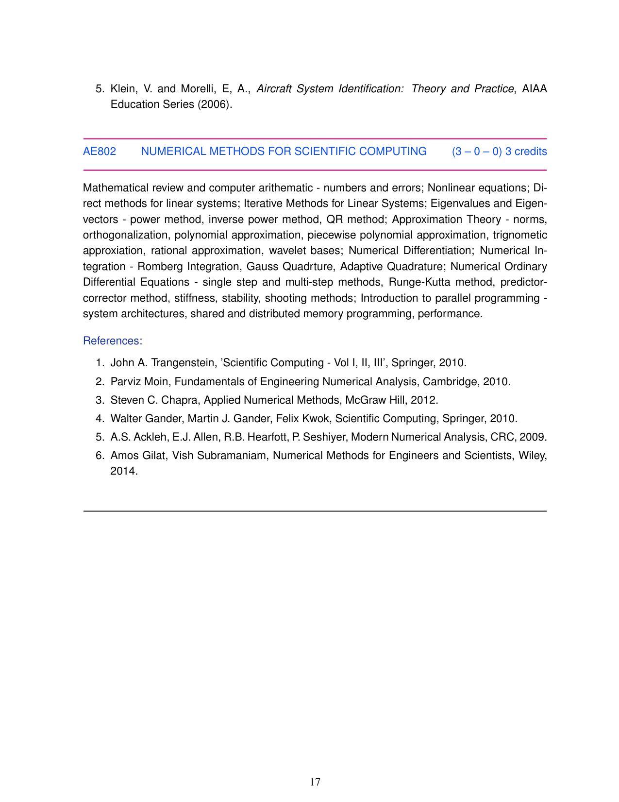 M.Tech in Aerodynamics and Flight Mechanics IIST ,Thiruvananthapuram - Page 17