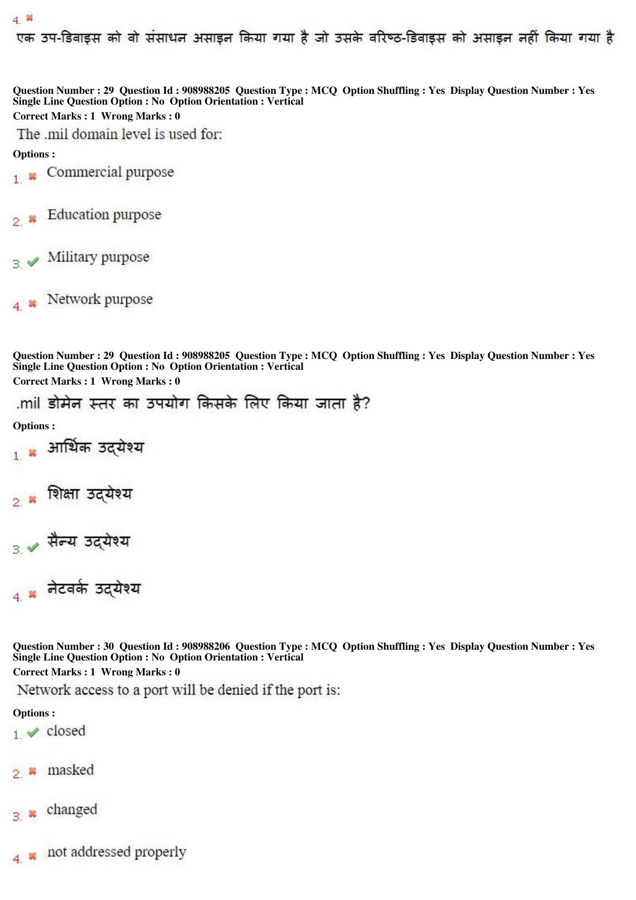 MP CPCT 28th Oct 2018 CPCT Question Paper Shift 1 - Page 20