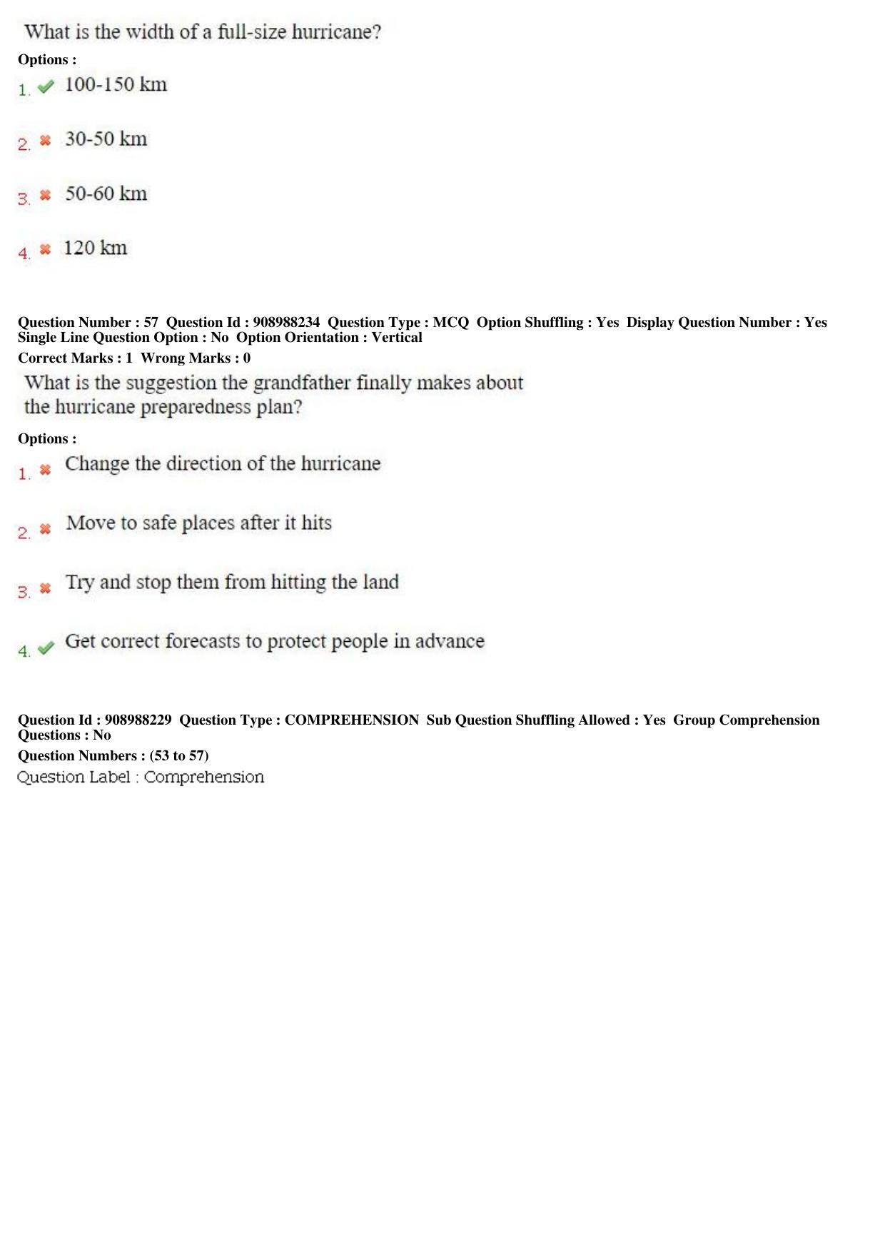 MP CPCT 28th Oct 2018 CPCT Question Paper Shift 1 - Page 38