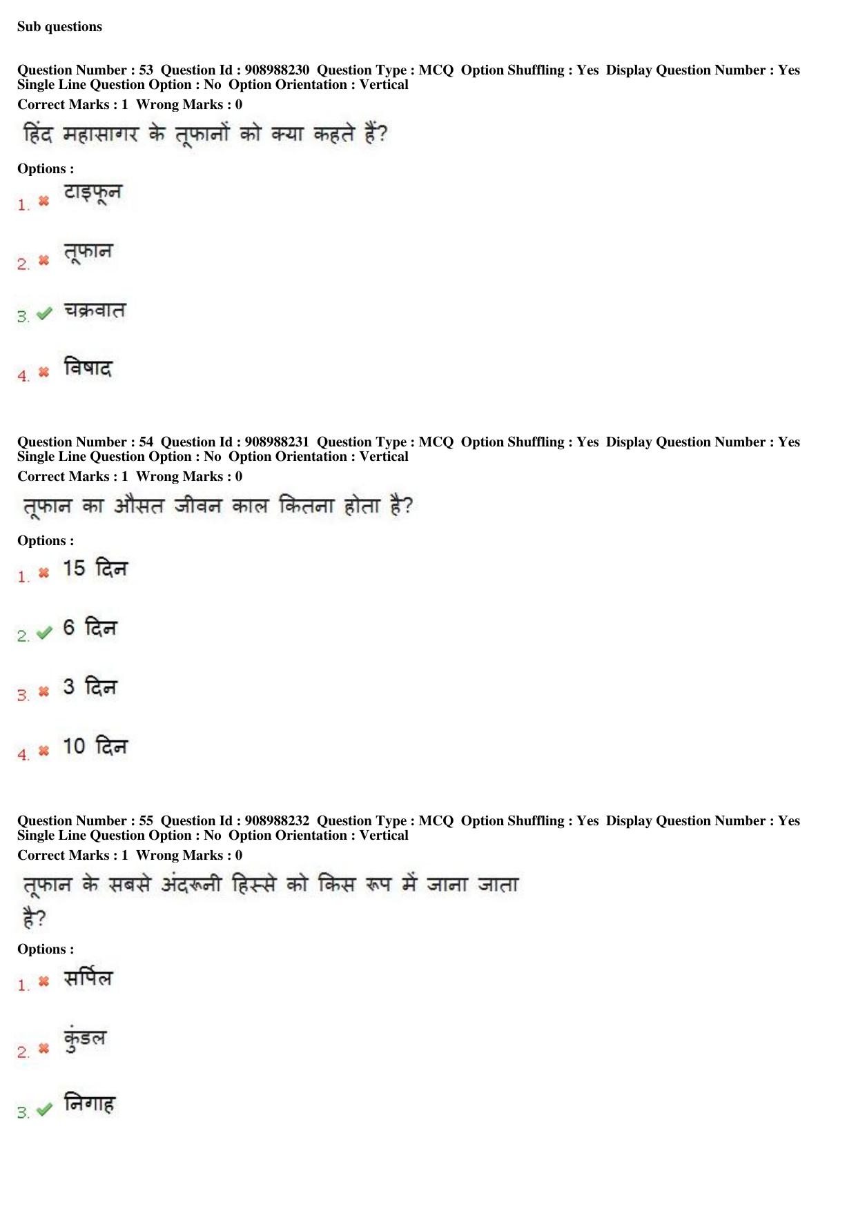 MP CPCT 28th Oct 2018 CPCT Question Paper Shift 1 - Page 40