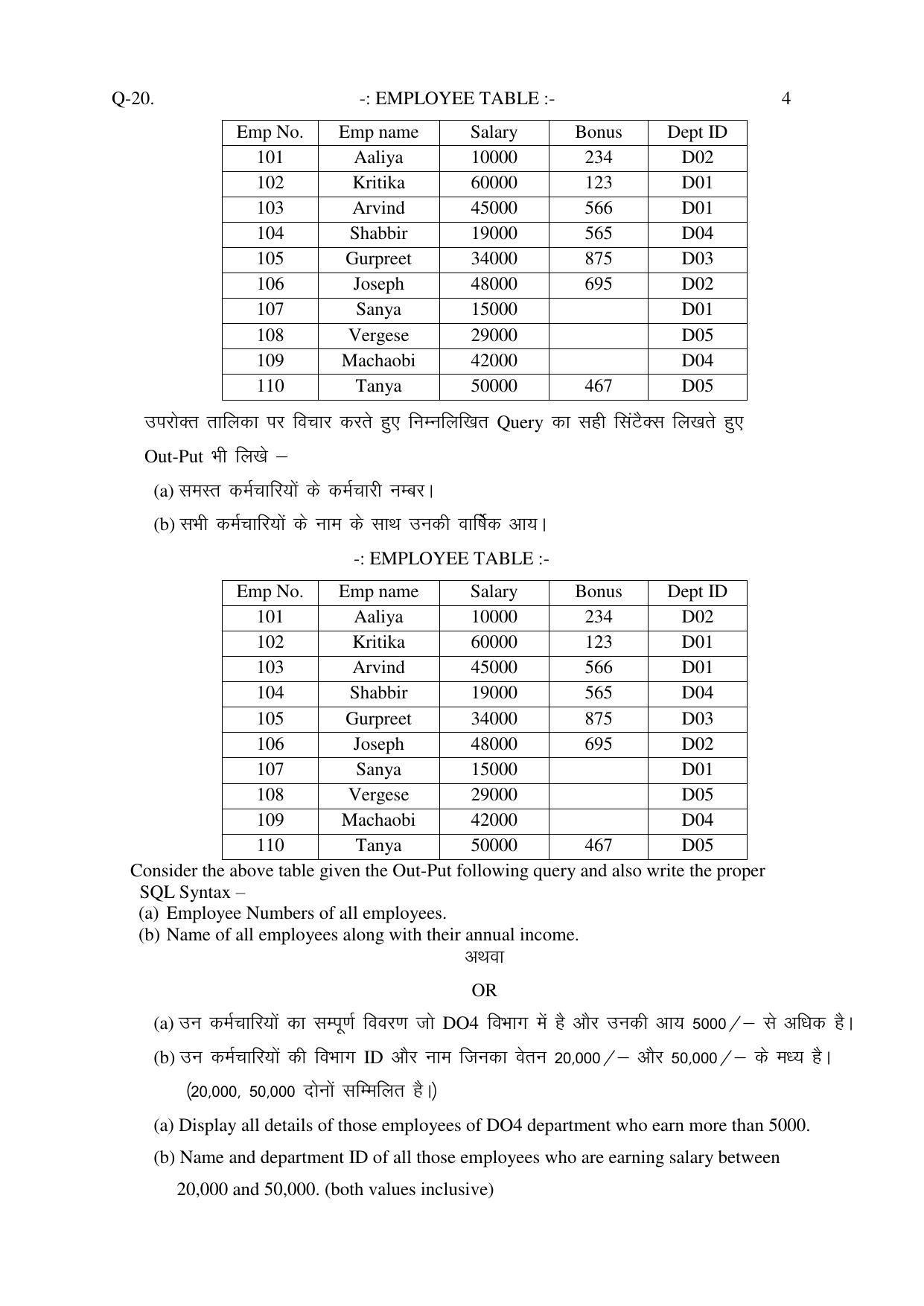 RBSE 12th Model Paper 2022 - Page 27