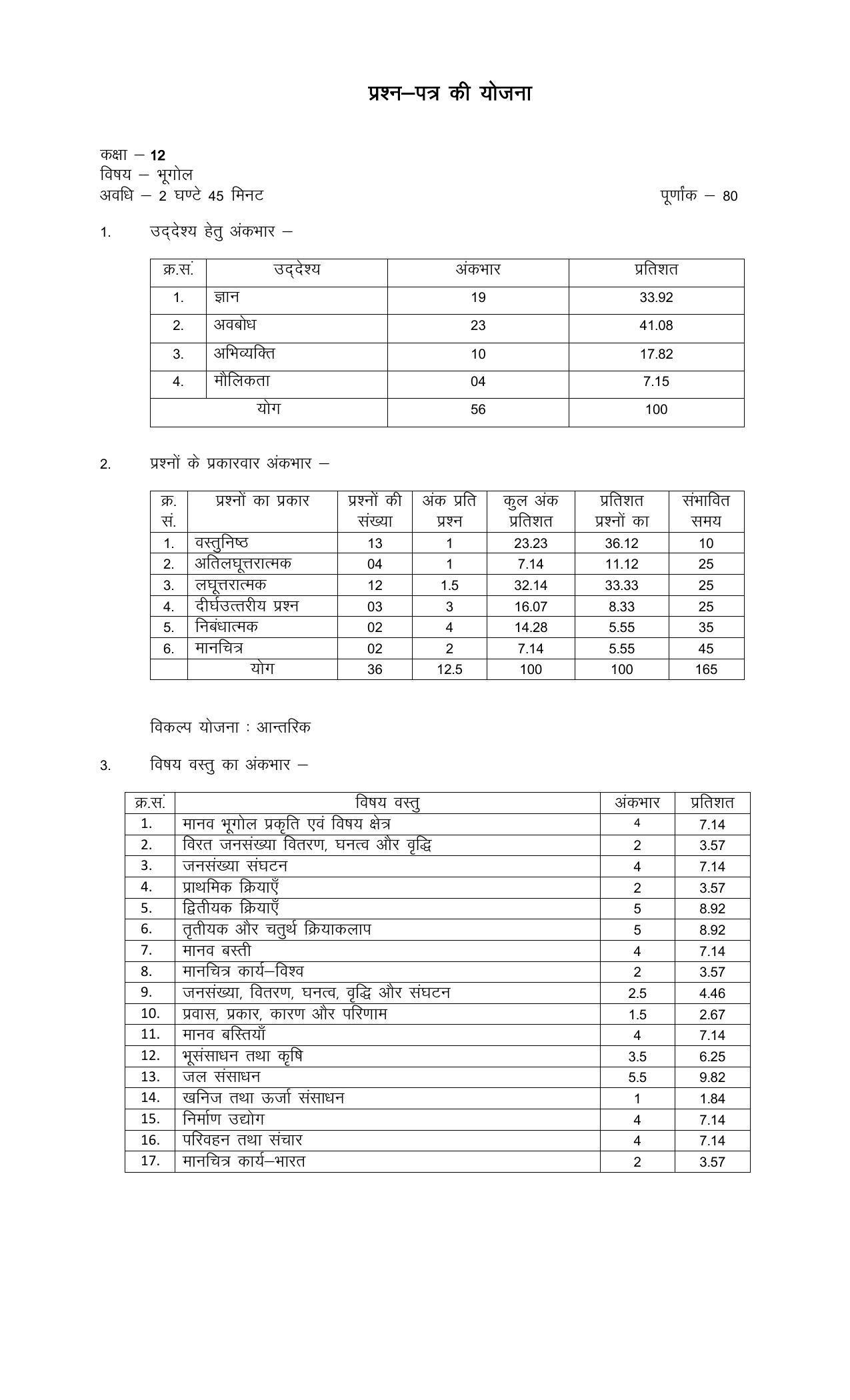 RBSE 12th Model Paper 2022 - Page 74