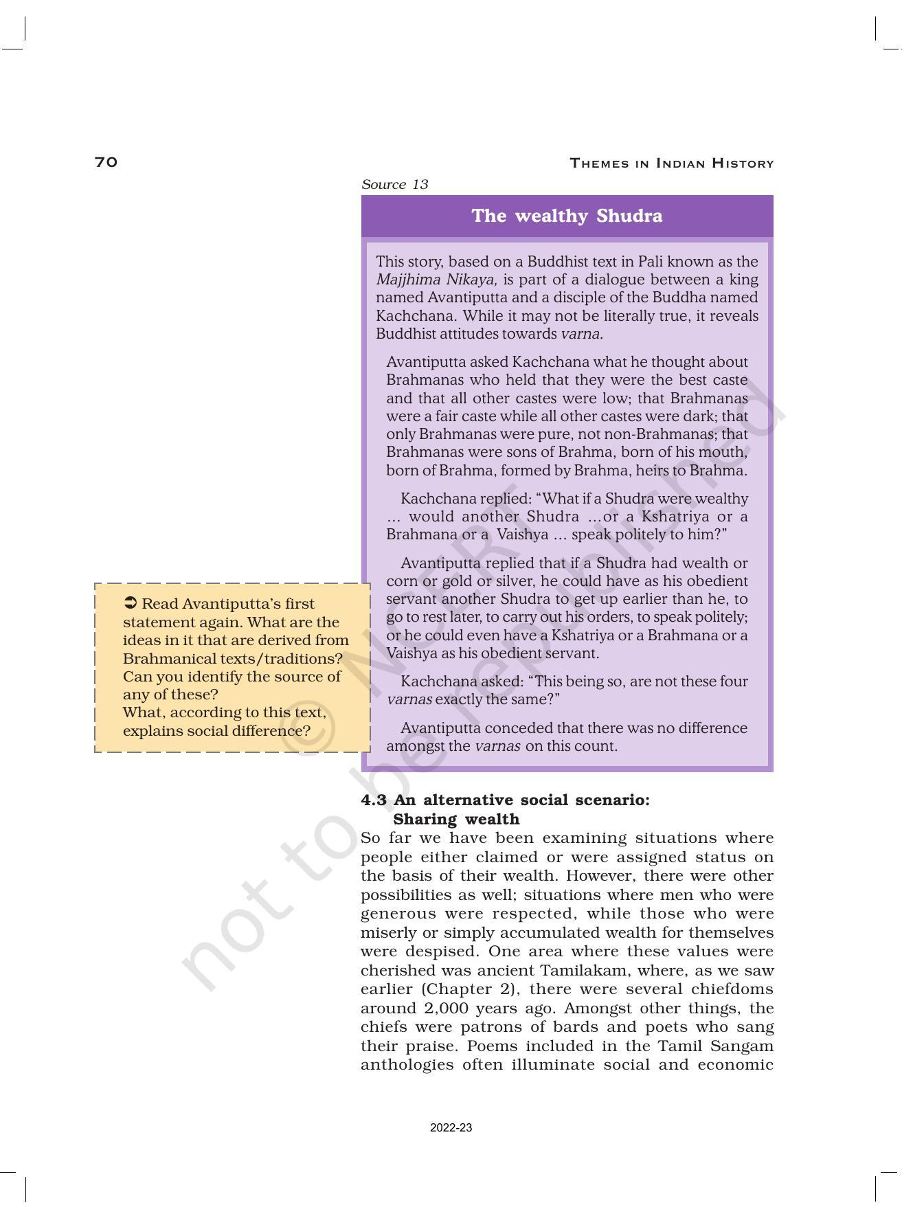 NCERT Book for Class 12 History (Part-1) Chapter 3 Kinship, caste, and Class - Page 18