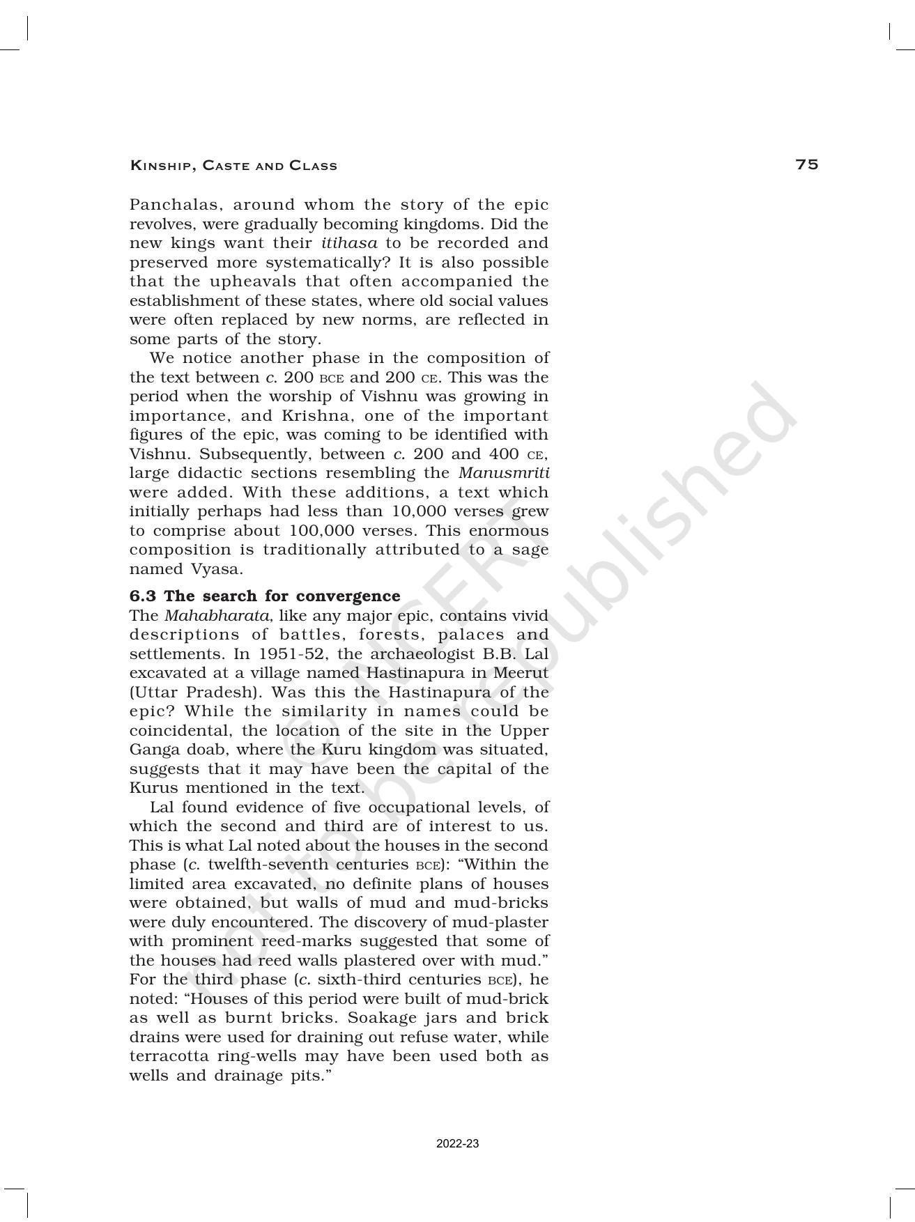 NCERT Book for Class 12 History (Part-1) Chapter 3 Kinship, caste, and Class - Page 23