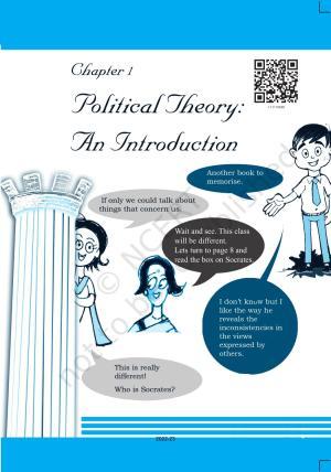 NCERT Book for Class 11 Political Science (Political Theory) Chapter 1 Political Theory: An Introduction