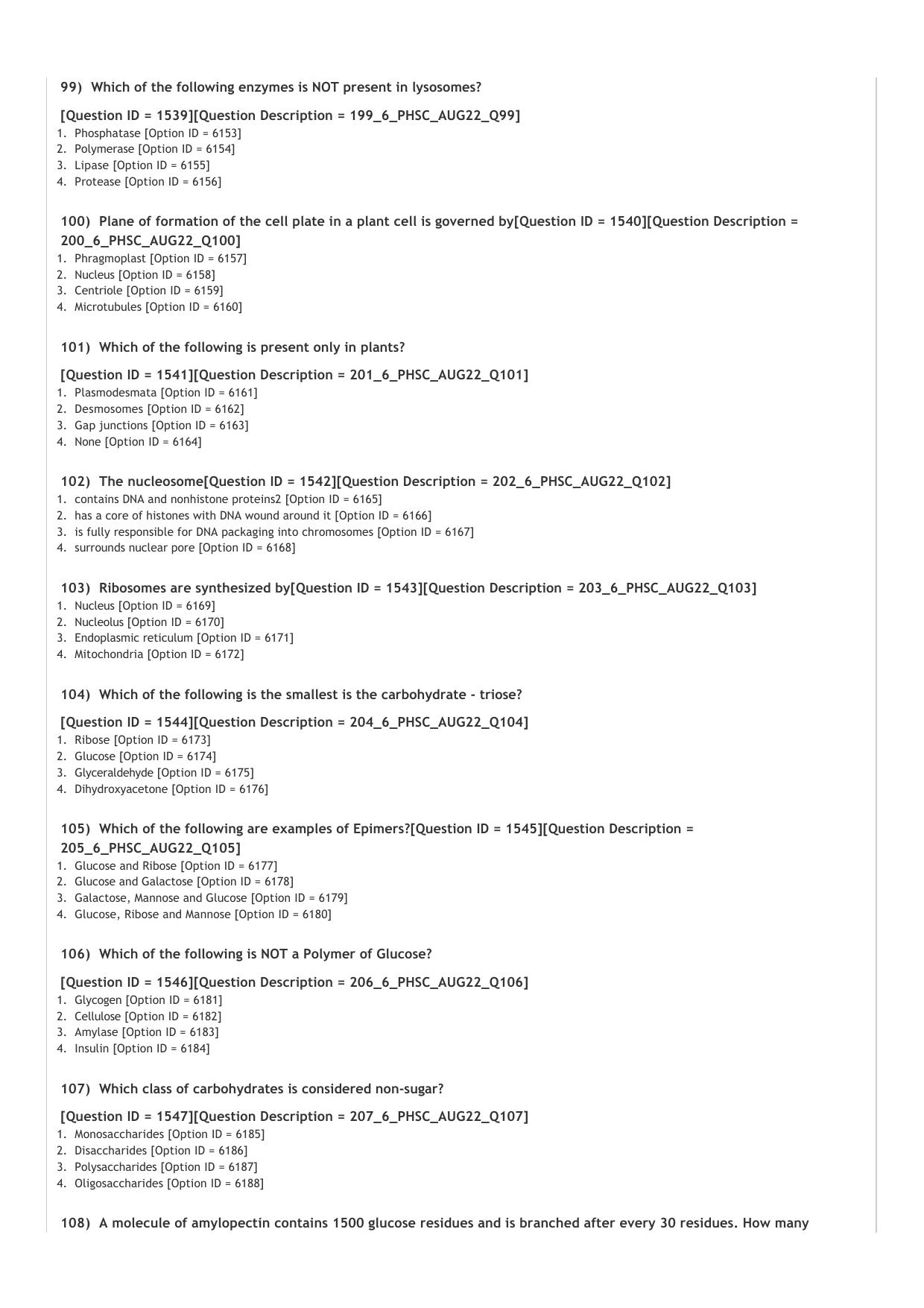 ICAR AIEEA PG 2022 PHYSICAL SCIENCE Question Paper - Page 14