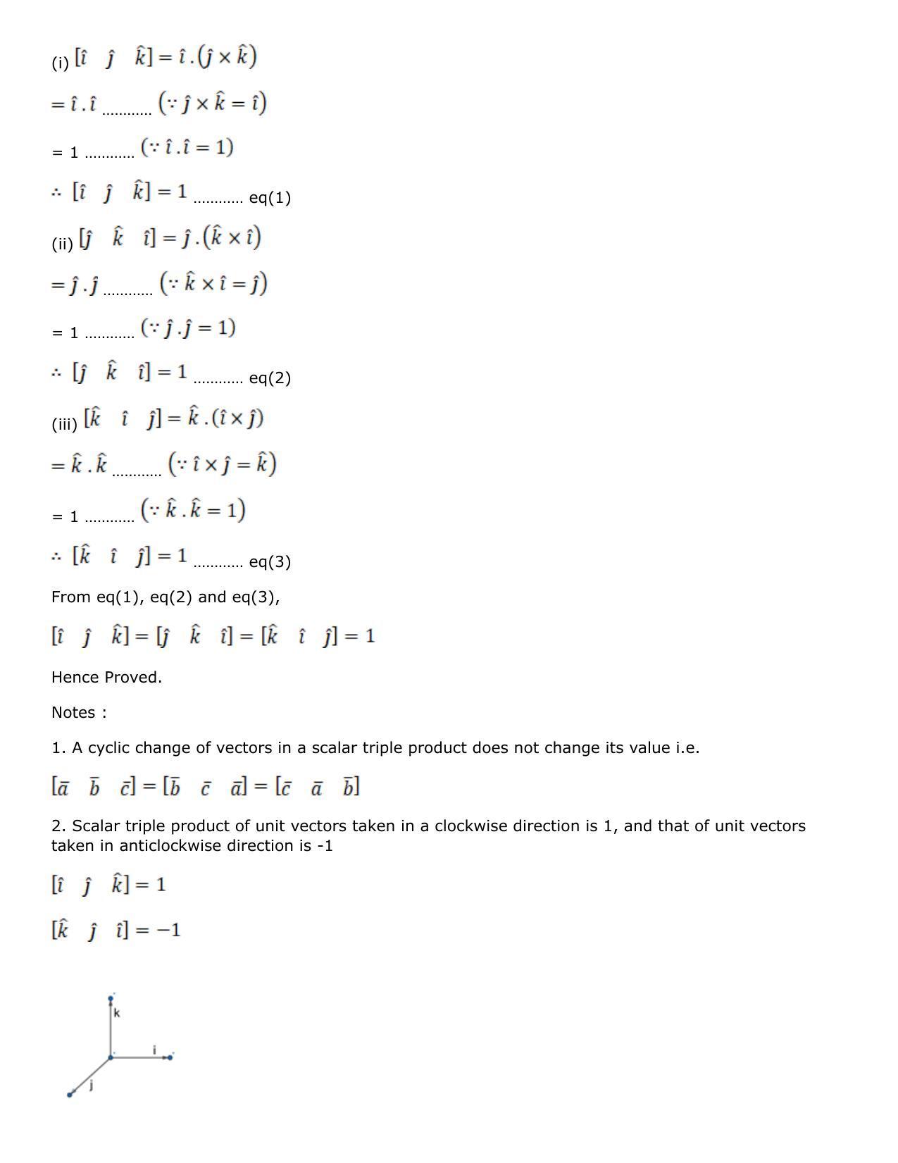 Chapter 25: Product of Three Vectors Solutions: RS Aggarwal Class 12 Solutions  - Page 2