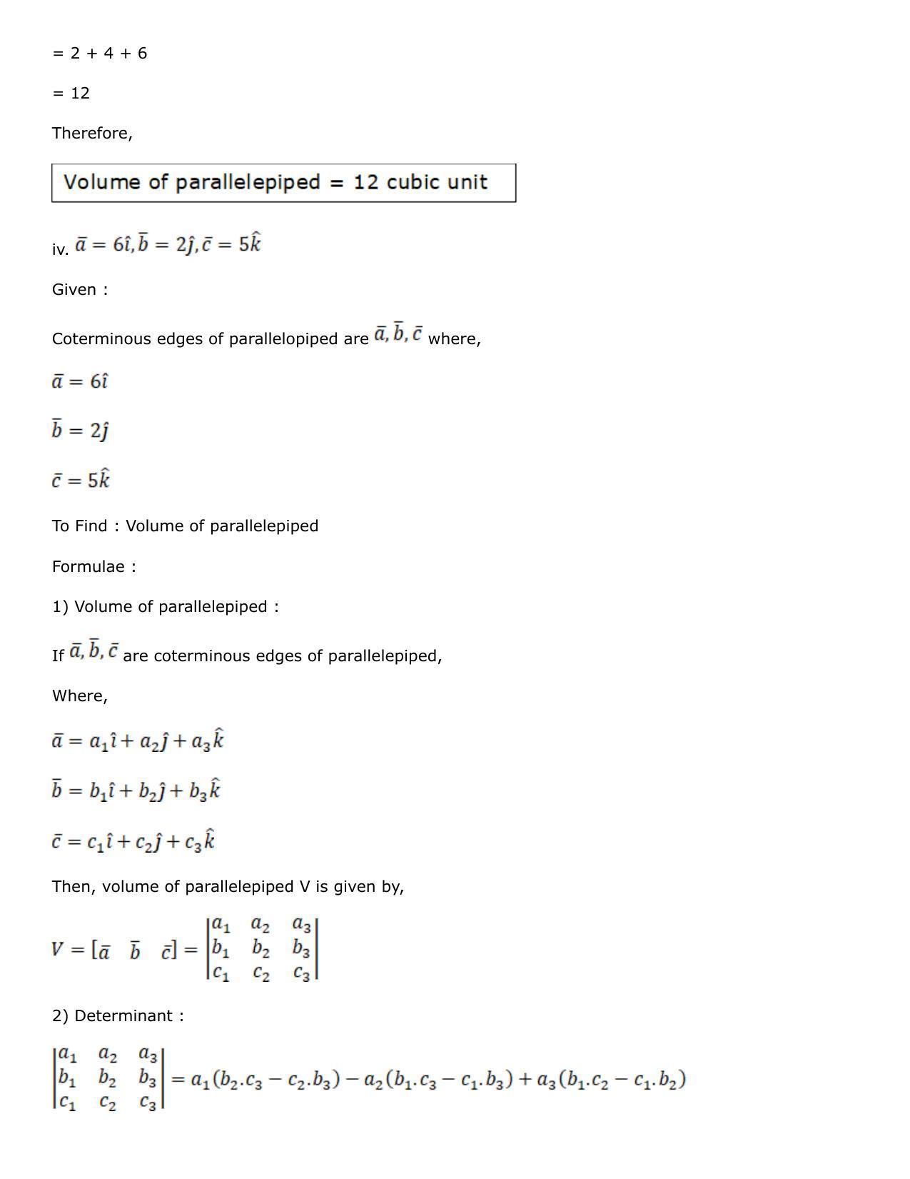 Chapter 25: Product of Three Vectors Solutions: RS Aggarwal Class 12 Solutions  - Page 14
