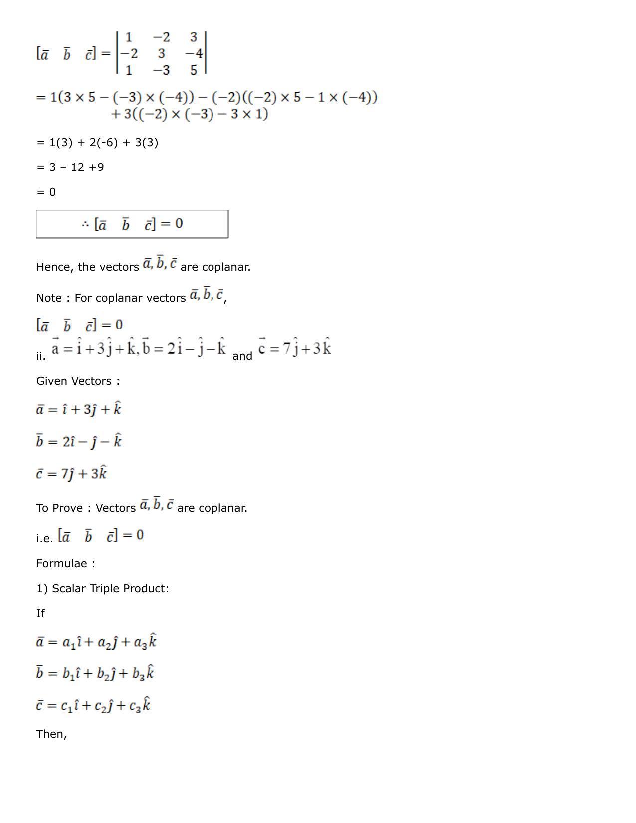 Chapter 25: Product of Three Vectors Solutions: RS Aggarwal Class 12 Solutions  - Page 17