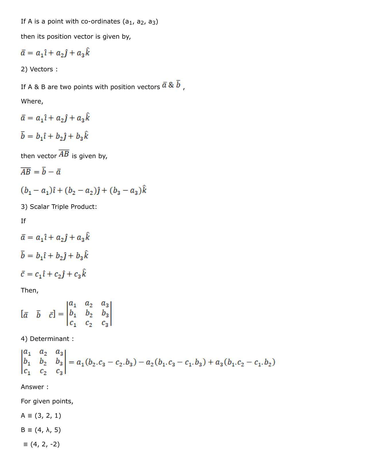 Chapter 25: Product of Three Vectors Solutions: RS Aggarwal Class 12 Solutions  - Page 44