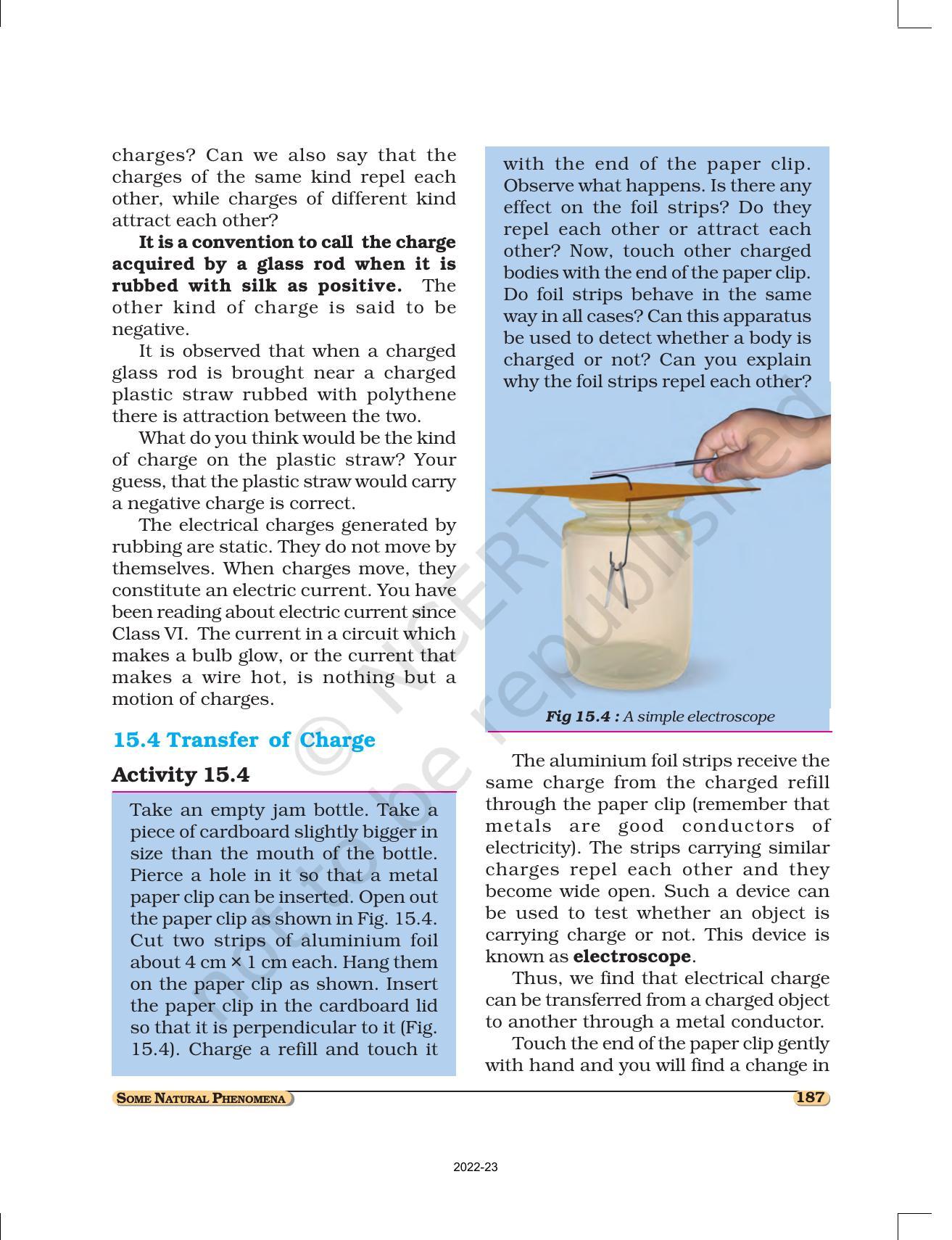 NCERT Book for Class 8 Science Chapter 15 Some Natural Phenomena - Page 4