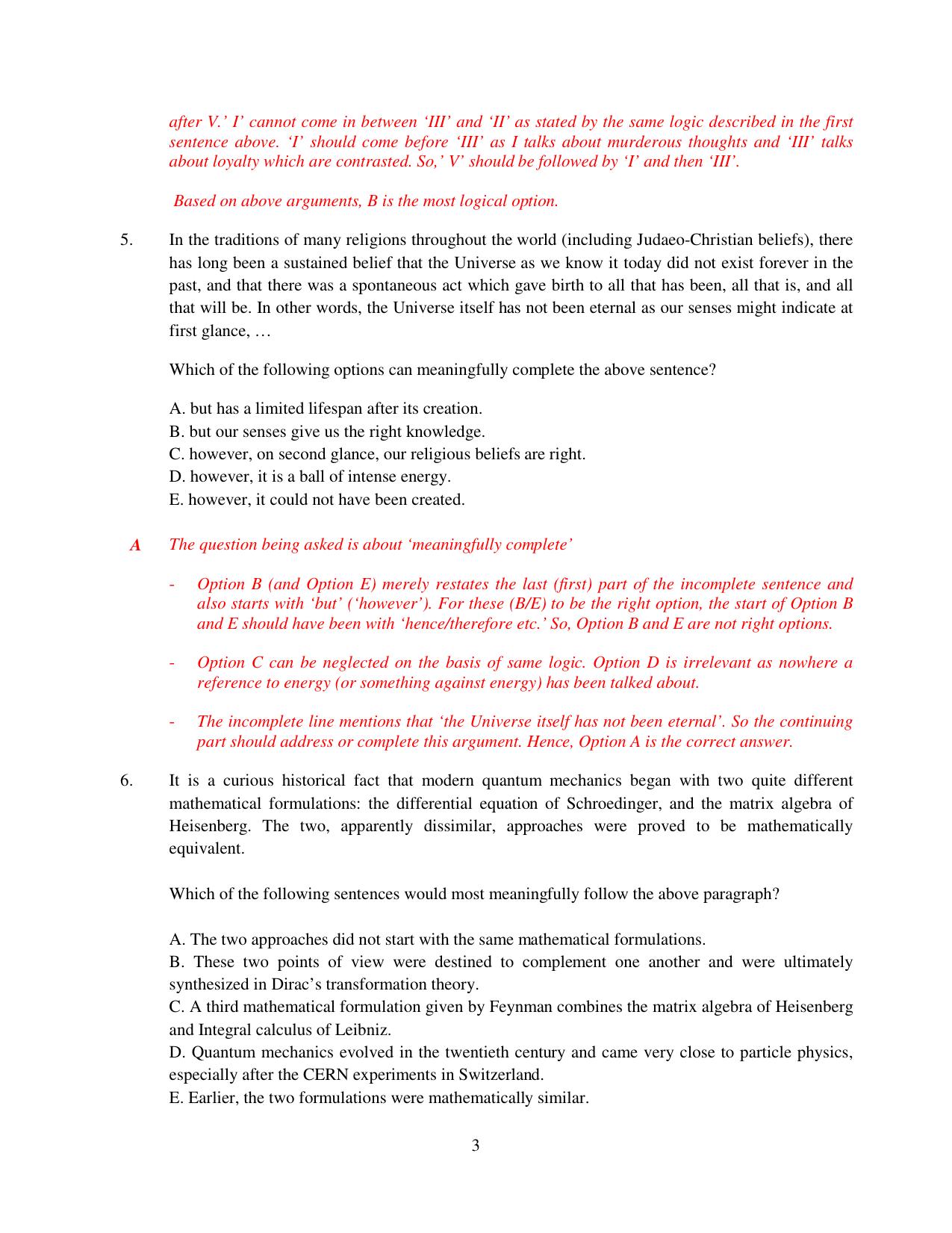 XAT 2015 Set C Question Papers - Page 4