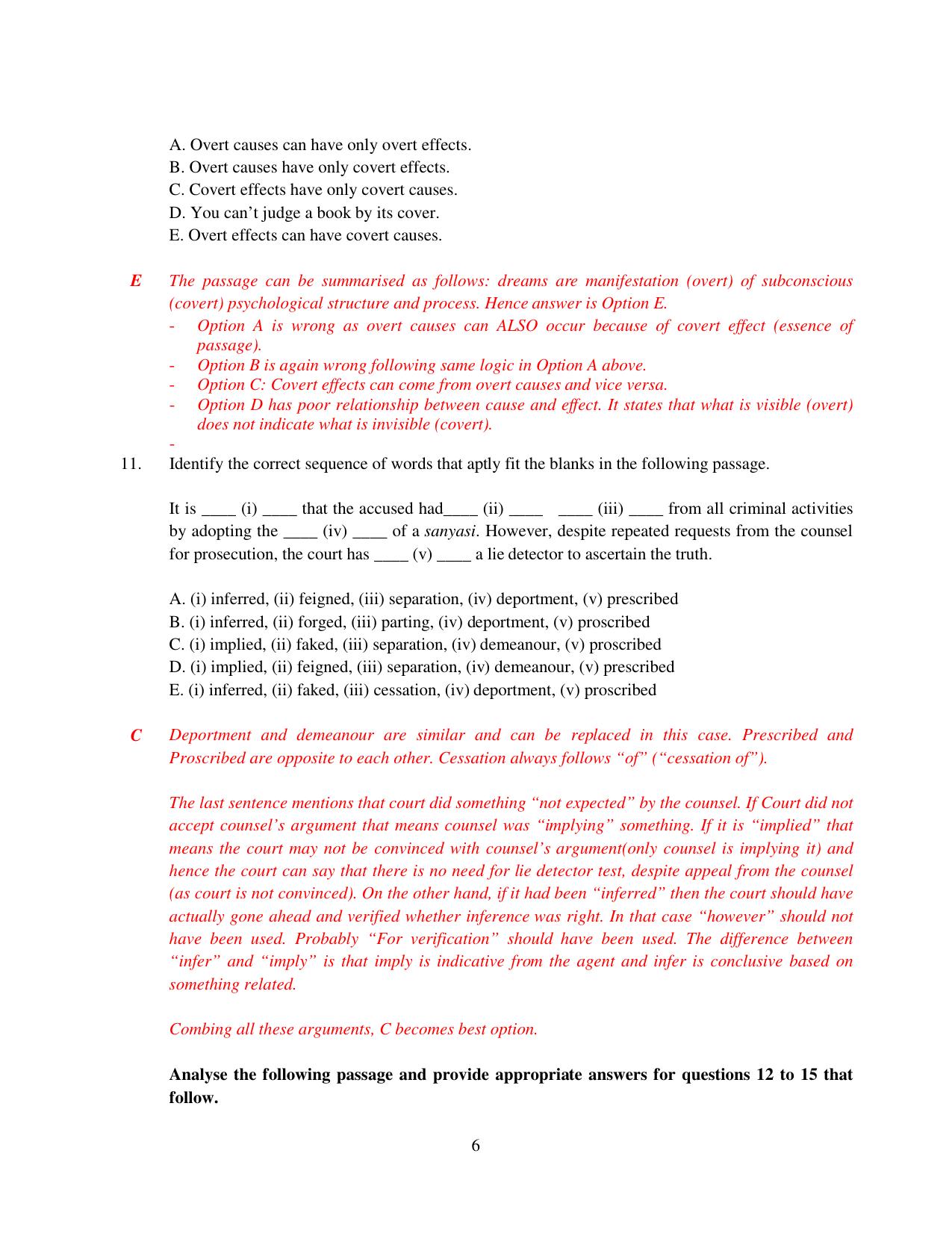 XAT 2015 Set C Question Papers - Page 7