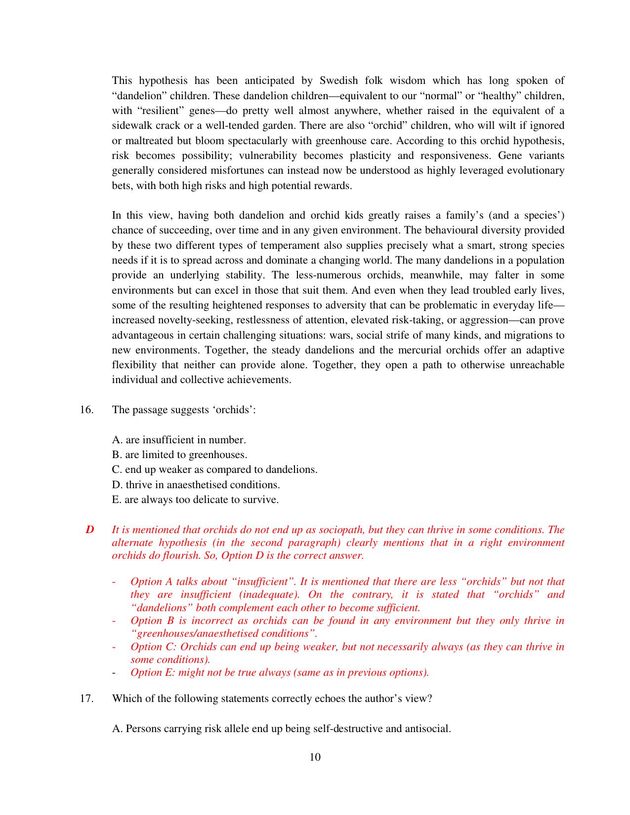XAT 2015 Set C Question Papers - Page 11